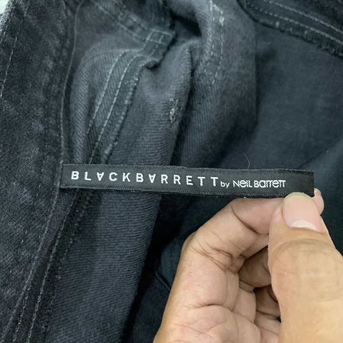 Neil Barrett Blackbarrett by Neil Barrett Denim Pant Size US 34 / EU 50 - 9 Thumbnail