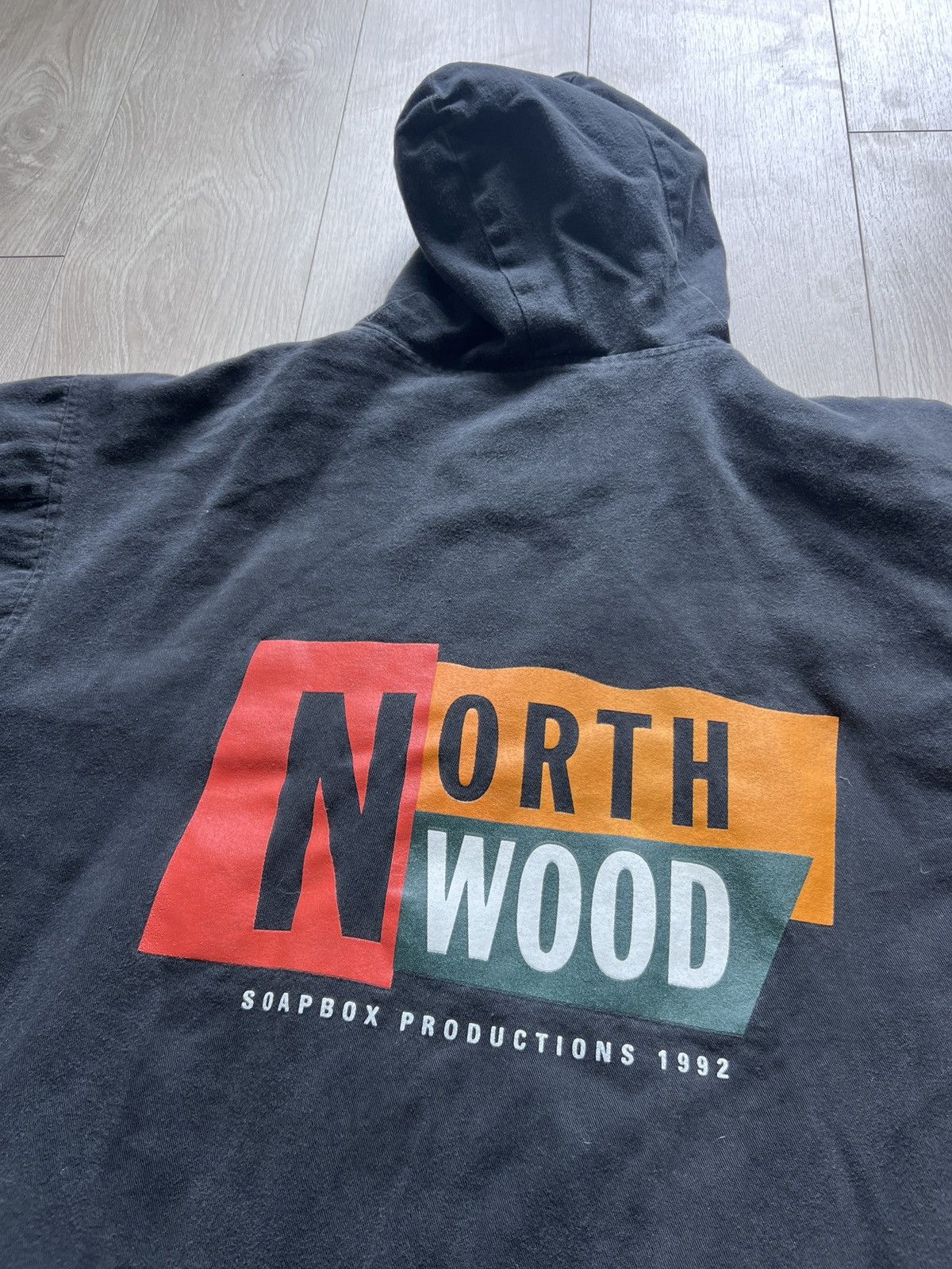 Other Vintage 1992 Northwood Soapbox Productions 90s Hoodie Size US L / EU 52-54 / 3 - 2 Thumbnail