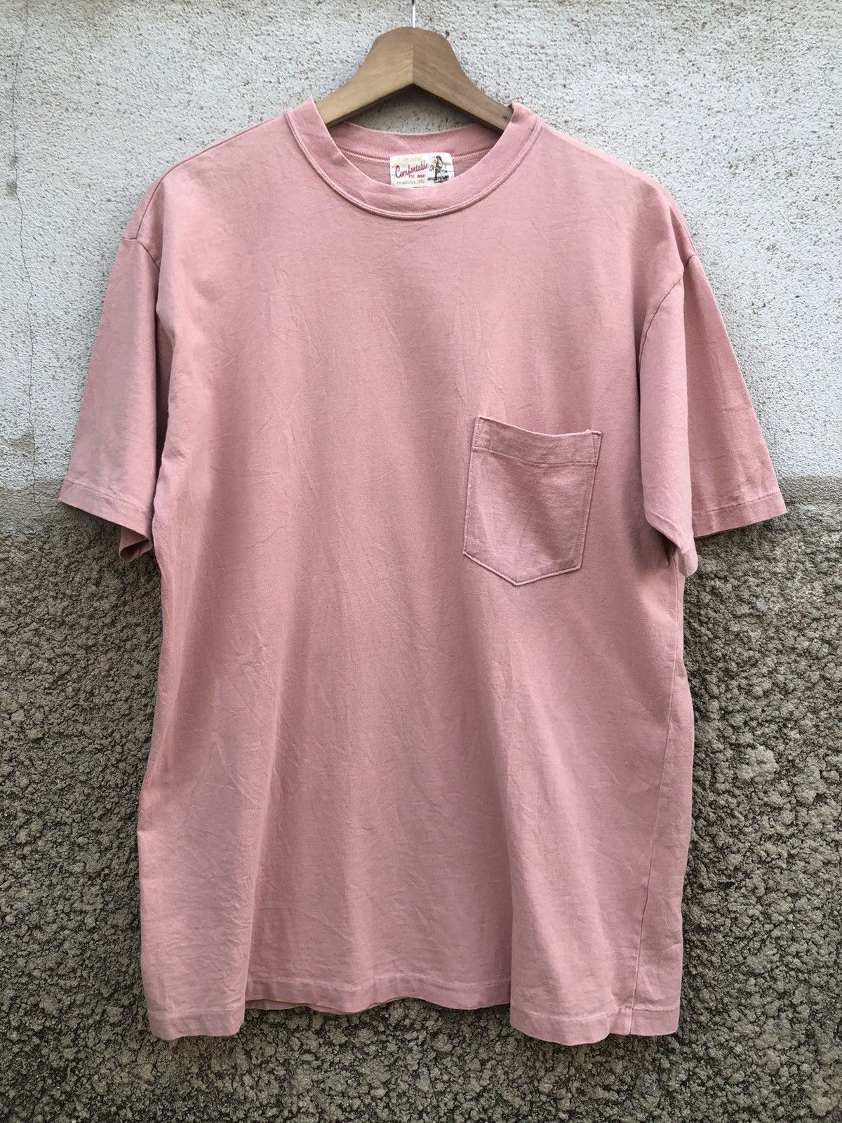 Japanese Brand Atelier Sab For Men SpellOut Pocket Tee Embroidery Size US L / EU 52-54 / 3 - 2 Thumbnail