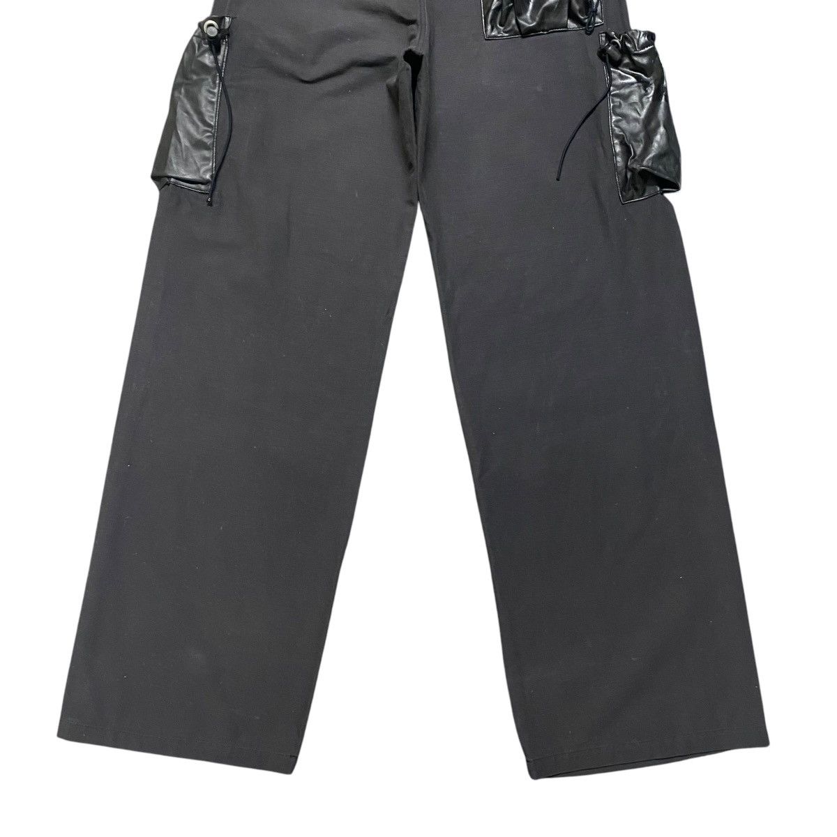 Le Grande Bleu (L.G.B.) MANIAC WORKS Black Cargo Pants Drawstring Size US 32 / EU 48 - 12 Thumbnail