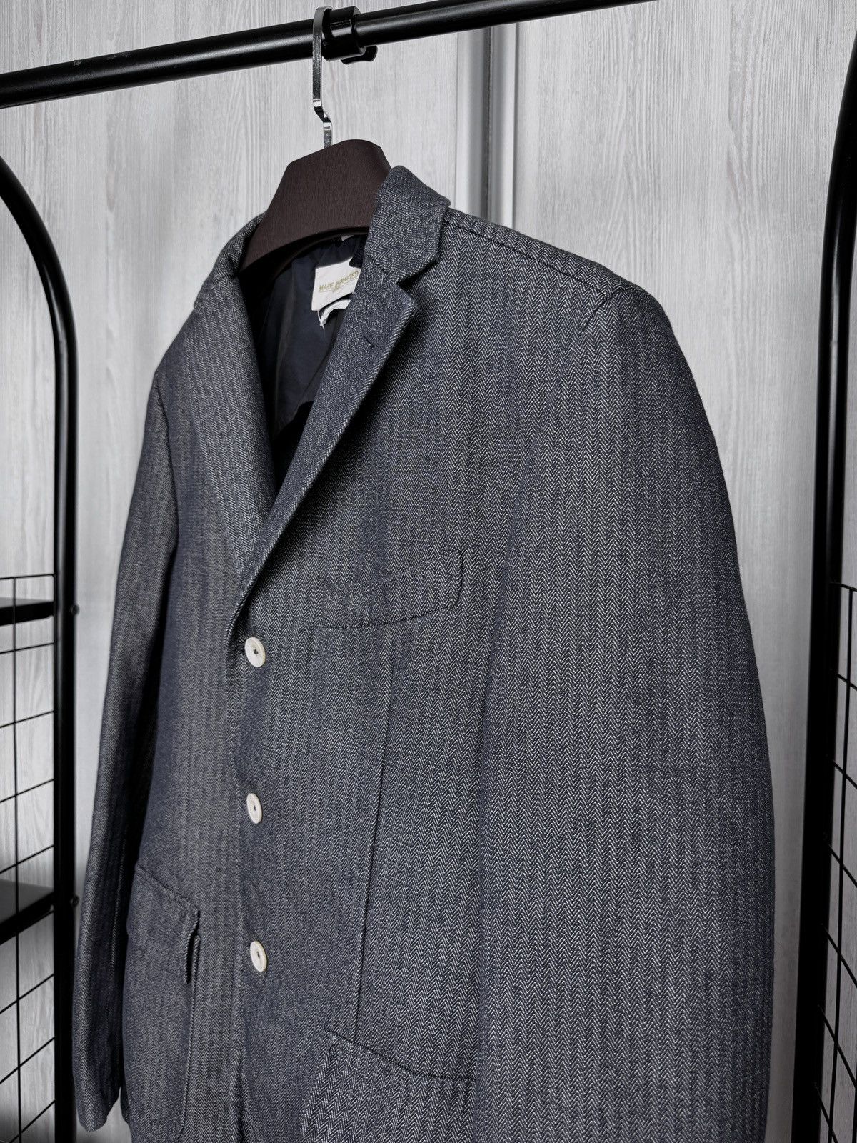 Levi's Made & Crafted Levi’s Made & Crafted Sample Garment Herringbone Blazer sz 2 Size US M / EU 48-50 / 2 - 4 Thumbnail