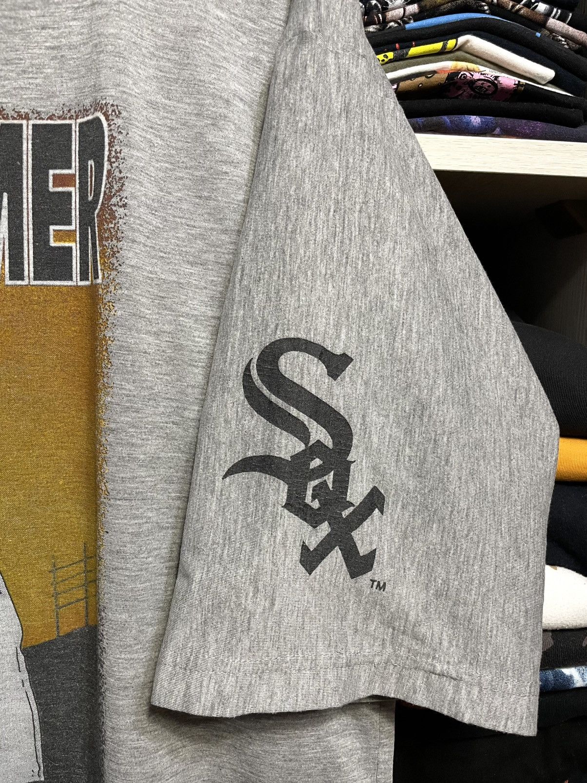 MLB Vintage 90s Chicago White Sox Frank Thomas MLB T-Shirt Size US L / EU 52-54 / 3 - 6 Thumbnail