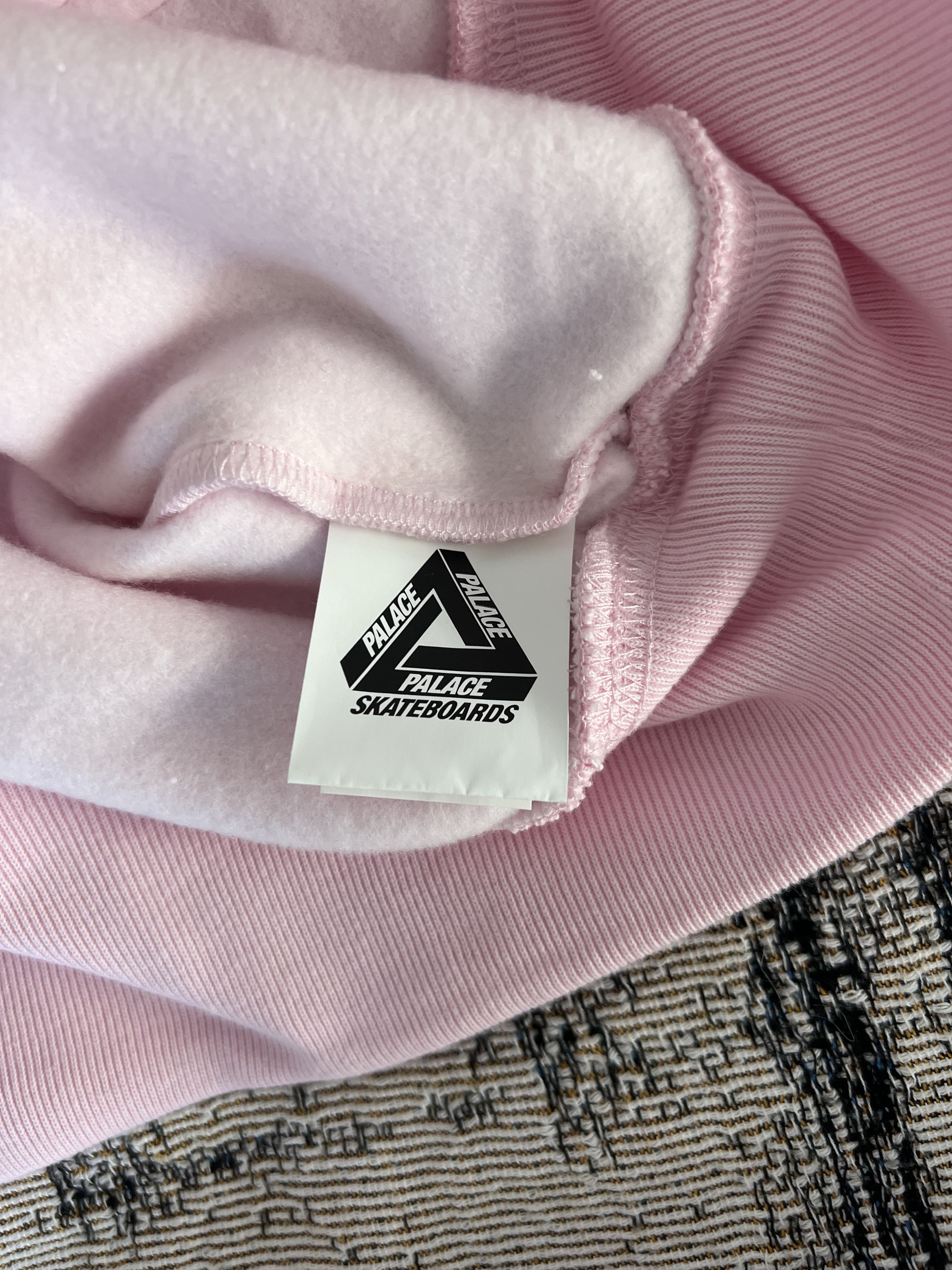 Palace Palace Skateboards Rear View Hoodie in Lush Flush Pink Size US L / EU 52-54 / 3 - 6 Thumbnail