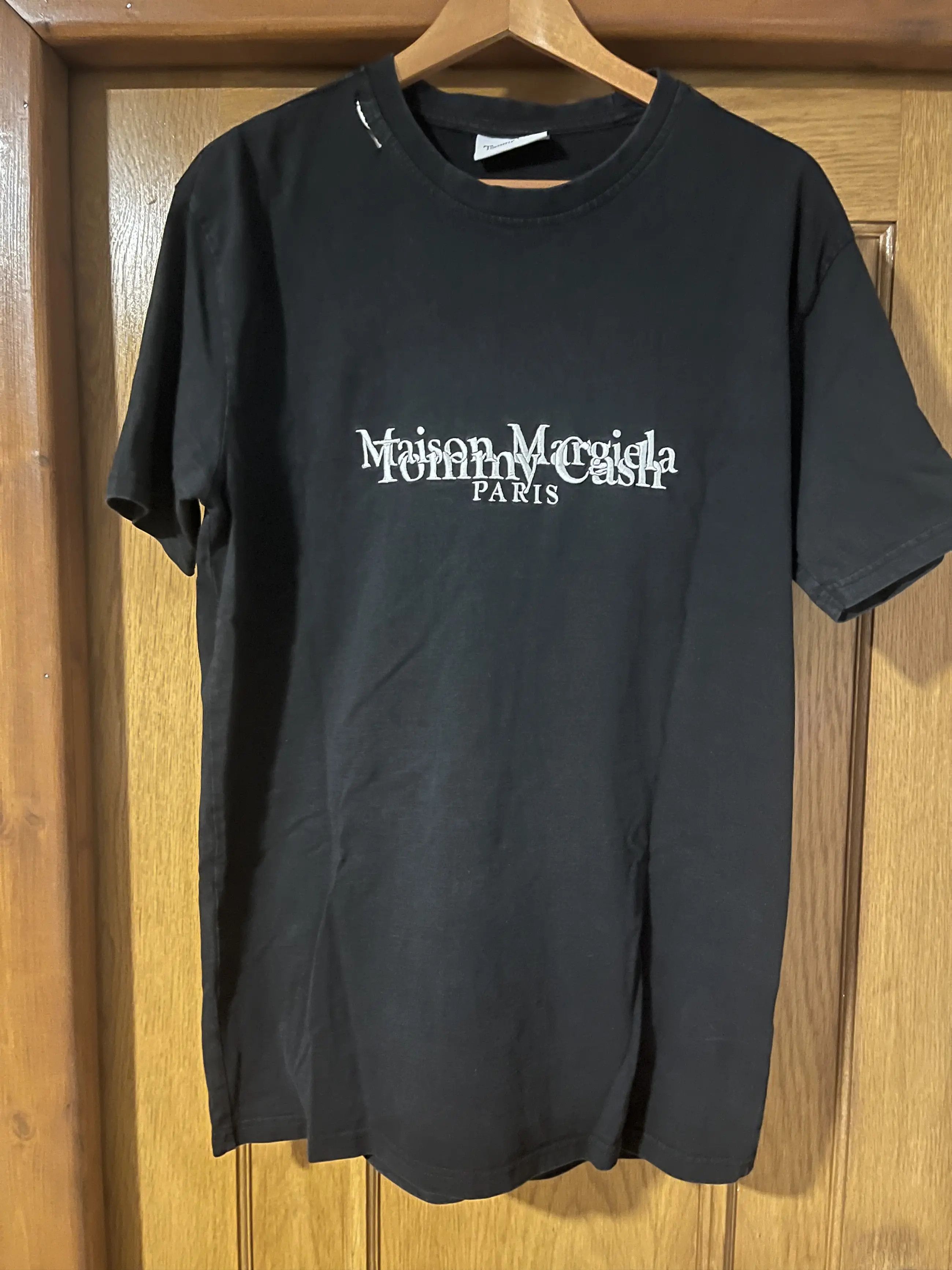 Maison Margiela Maison Margiela x Tommy Cash Black T-Shirt M | Grailed