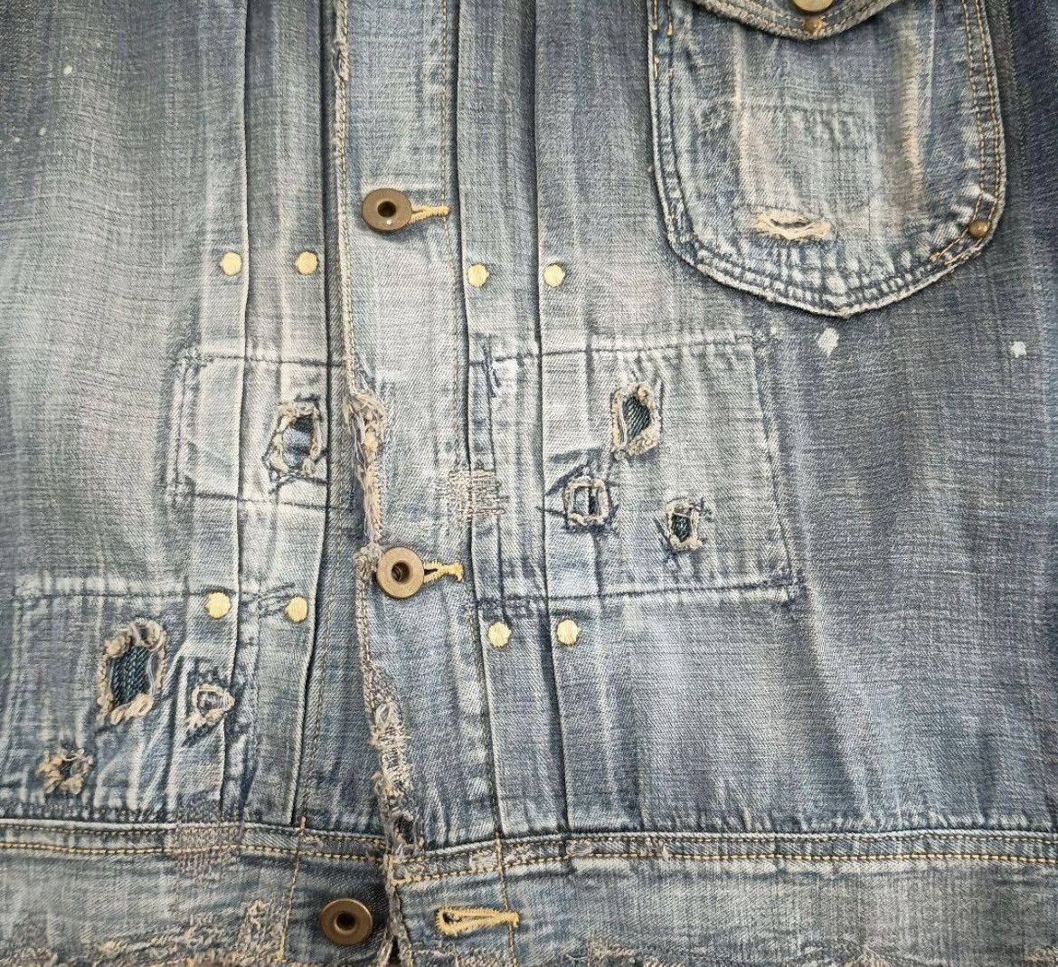 Kapital 🔥1-of-1🔥 Kapital “MACU” denim jacket Size US S / EU 44-46 / 1 - 7 Thumbnail
