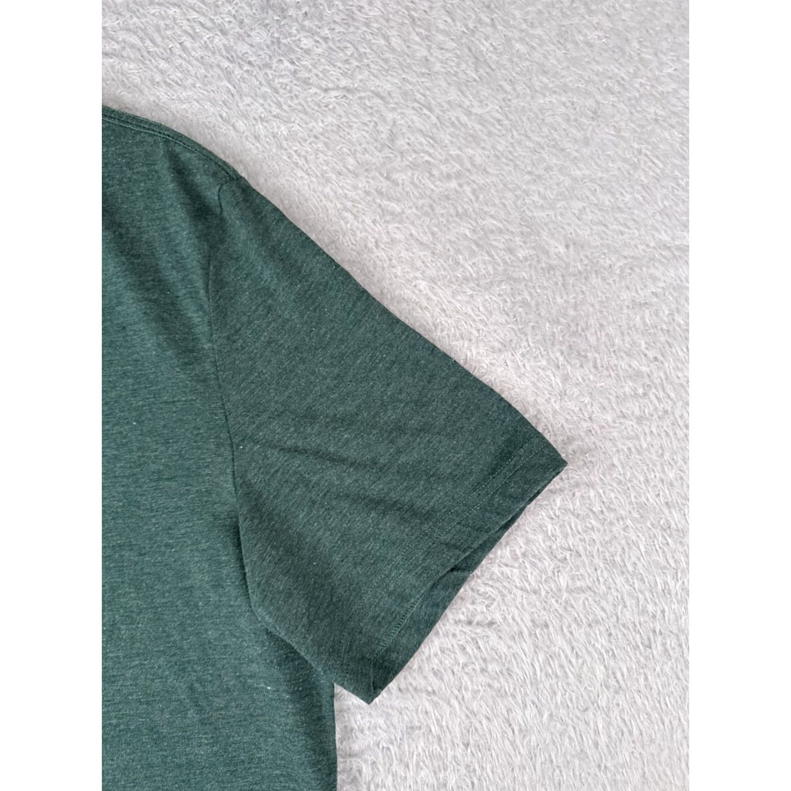 Tommy Hilfiger Tommy Hilfiger Shirt Adult Large Green Short Sleeve Crew Neck Cotton Blend Logo Size US L / EU 52-54 / 3 - 2 Thumbnail