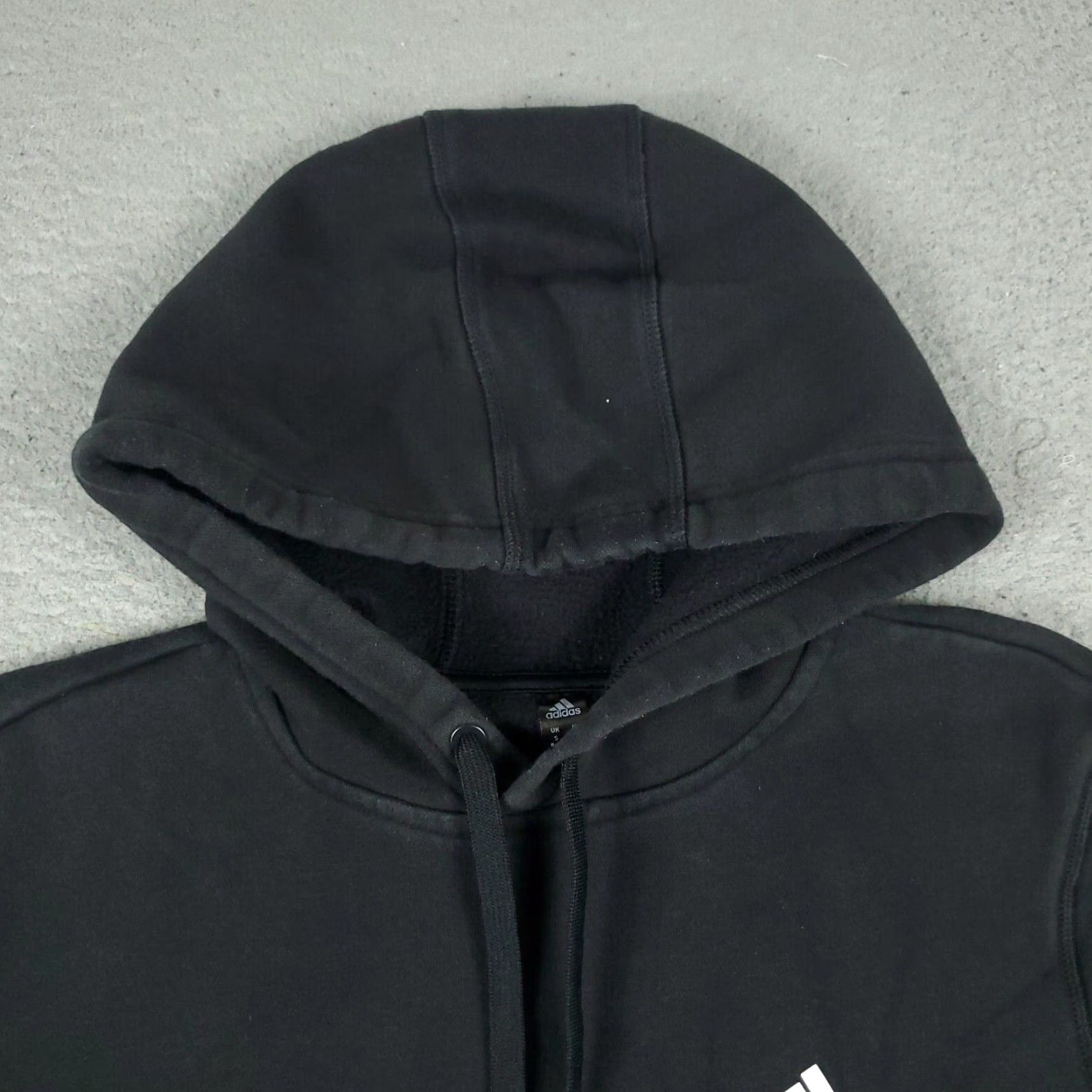 Adidas VINTAGE Adidas Women's Hoodie Pullover Sweatshirt Small Black Casual Activewear Fall Winter Size S / US 4 / IT 40 - 3 Thumbnail