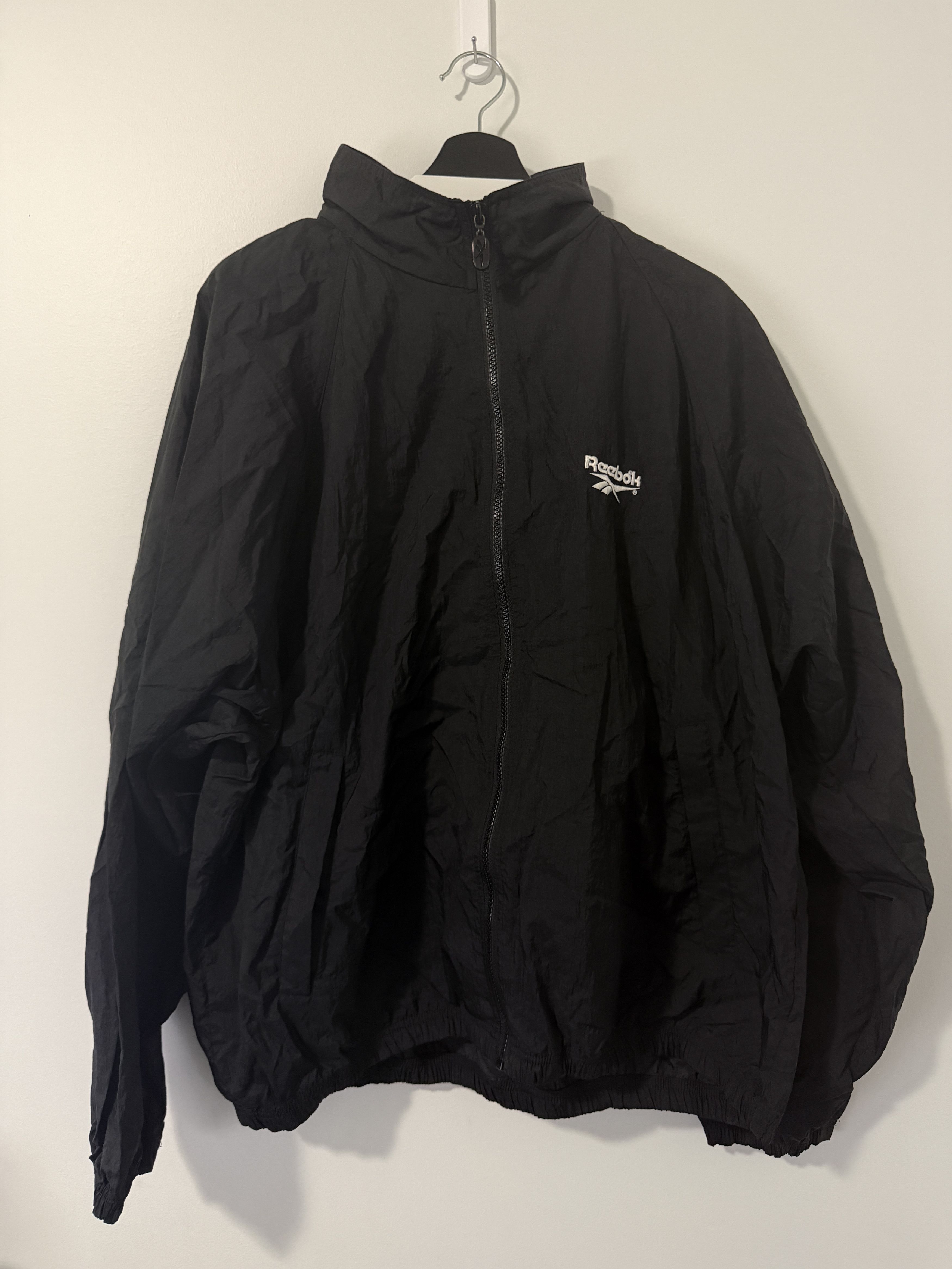 Reebok Reebok Crinkled Nylon Zip-up Jacket Size US L / EU 52-54 / 3 - 2 Thumbnail