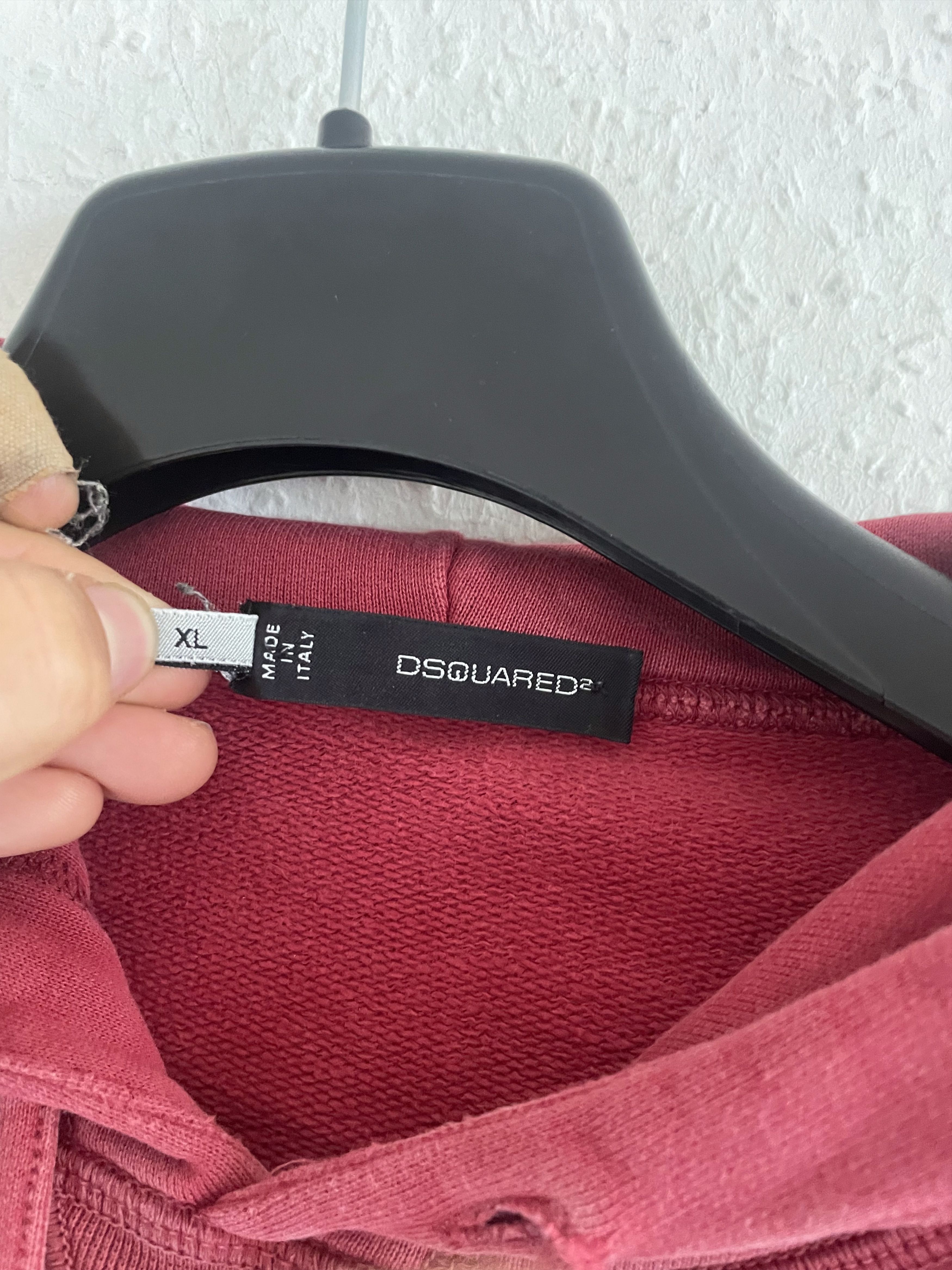Dsquared2 Lubricant Oil Graphic Hoodie FW12 Size US XL / EU 56 / 4 - 19 Thumbnail