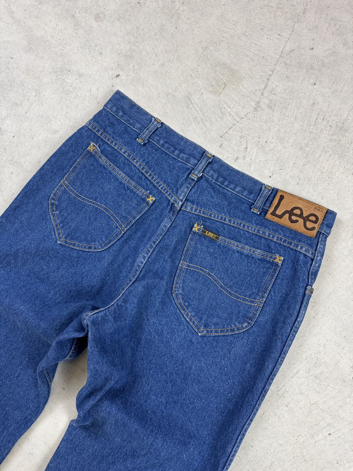 Lee × Vintage Vintage Lee Denim Jeans Size US 34 / EU 50 - 5 Thumbnail