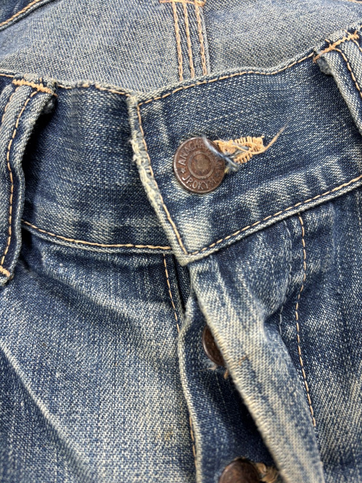 ANACHRONORM Anachronorm Distressed Denim. S0173 Size US 34 / EU 50 - 17 Thumbnail
