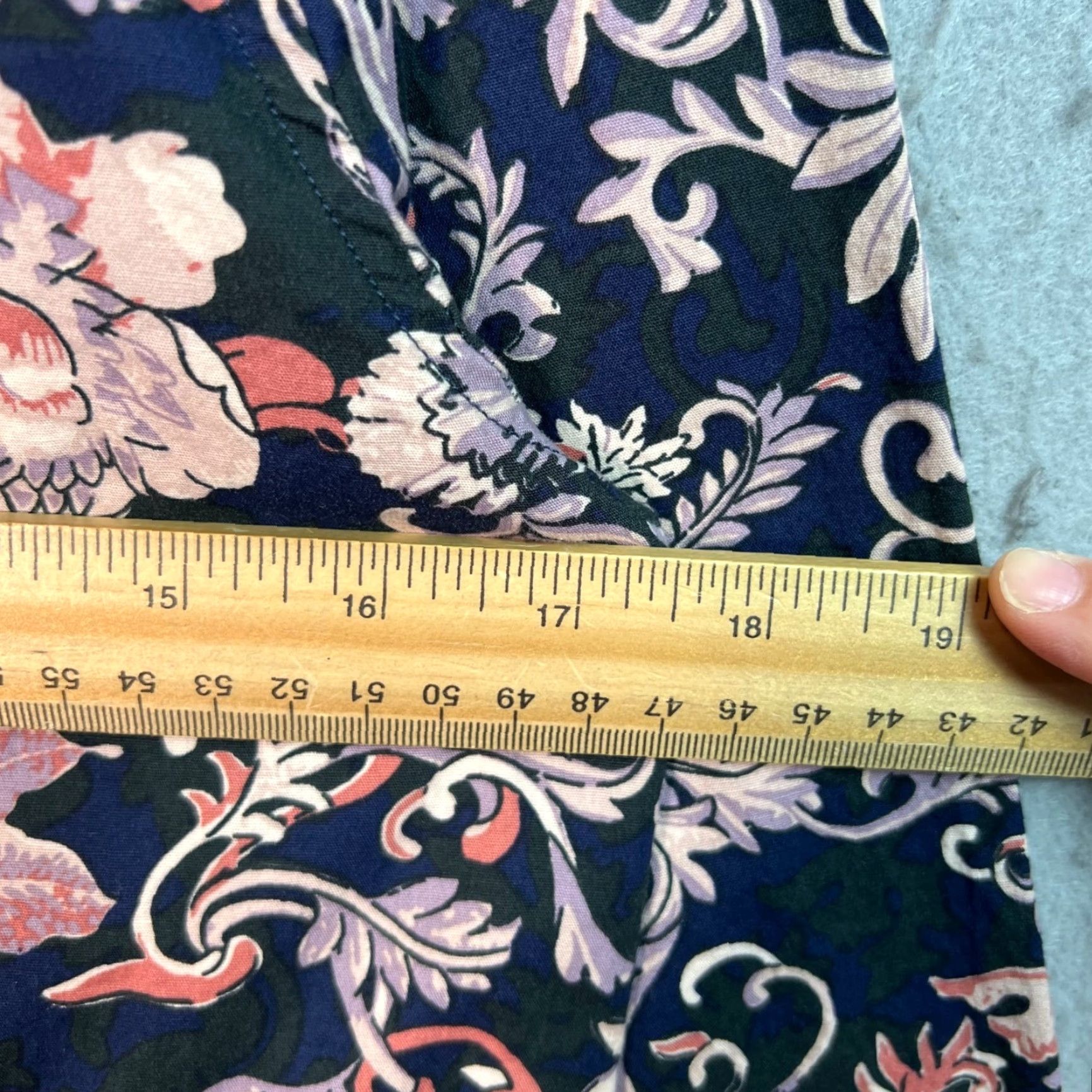 Topman Topman Mens Size Small Black Stretch Skinny Fit Floral Print Shirt Cotton Blend Size US S / EU 44-46 / 1 - 5 Thumbnail