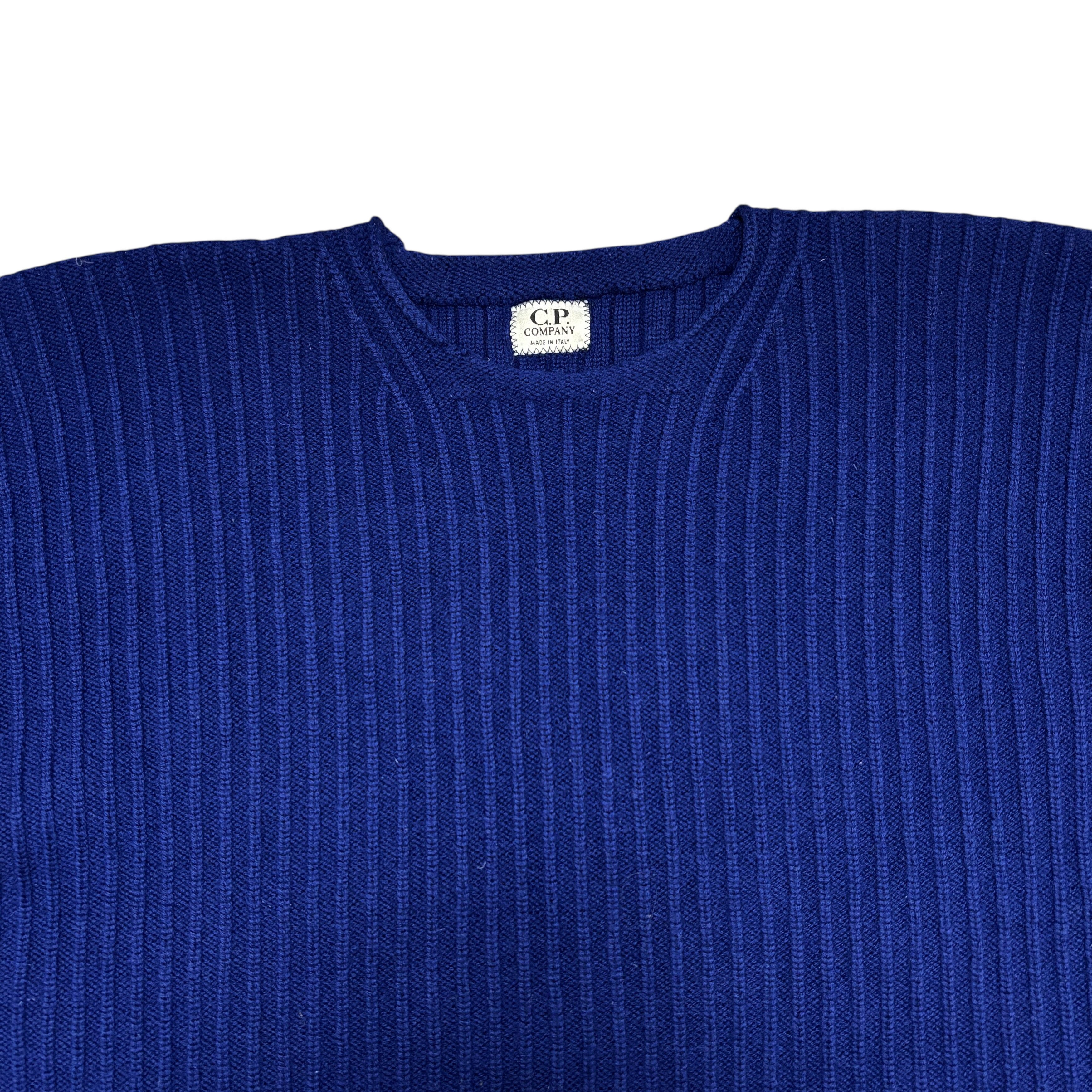 C.P. Company Vintage 90s CP Company Sweater Knit Jumper Made In Italy Size US L / EU 52-54 / 3 - 3 Thumbnail