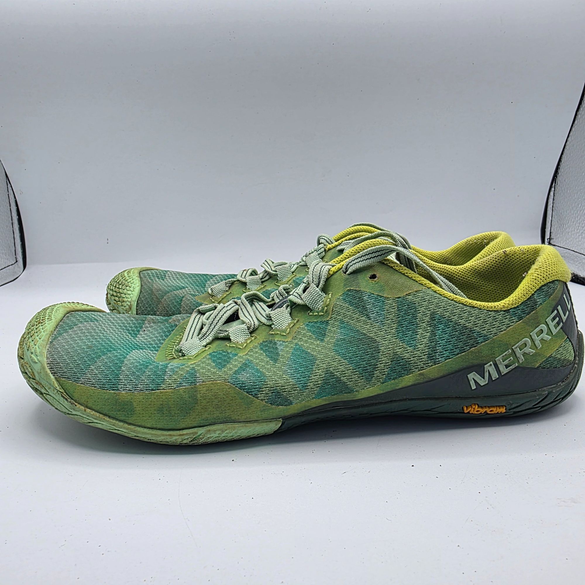Merrell Merrell Barefoot Vapor Glove 3 Womens Size 7 Green Yellow Mi Size US 7 / IT 37 - 13 Thumbnail