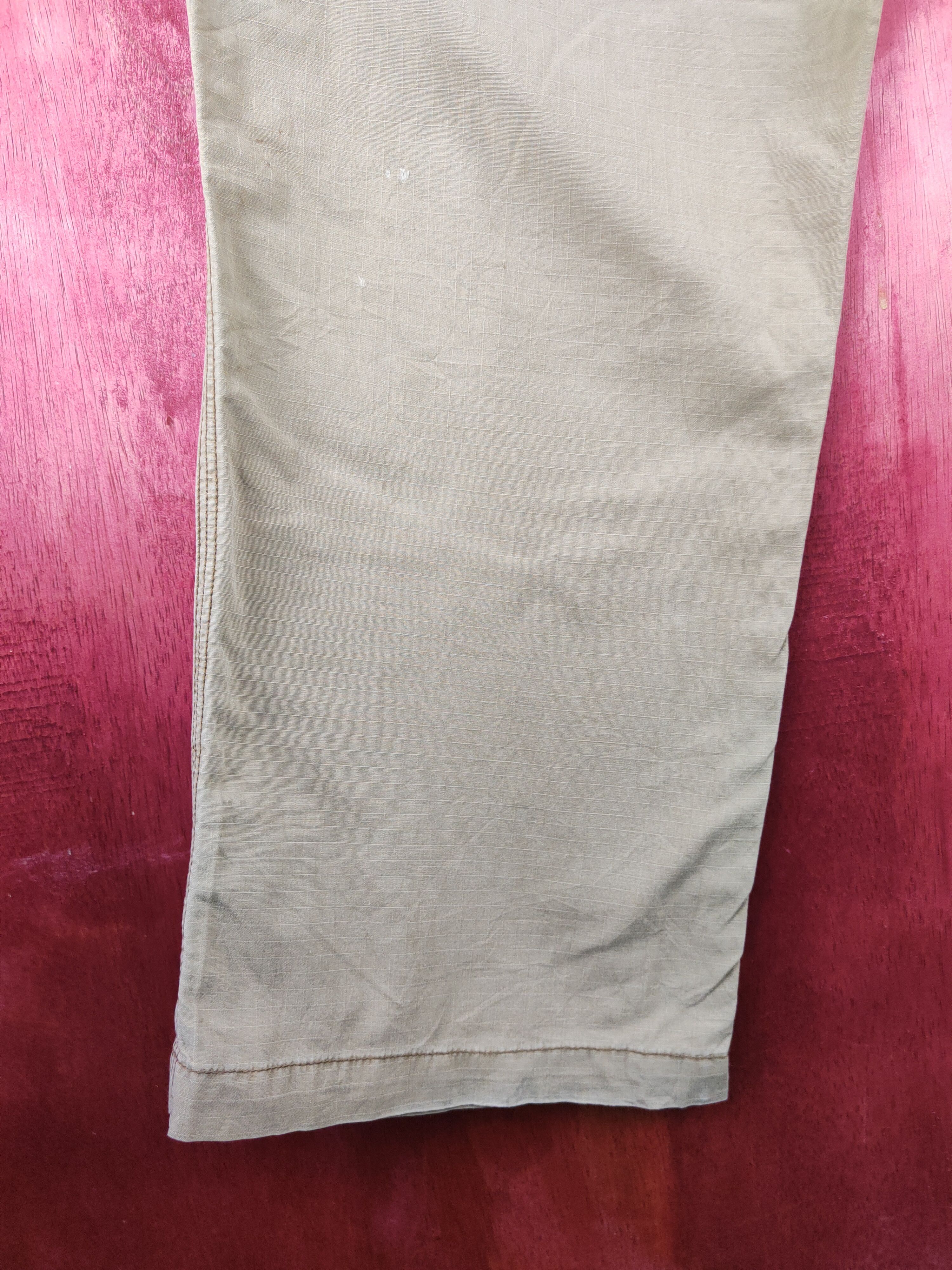 Japanese Brand Burtle Brown Multipocket Baggy Cargo Pants N#S21 Size US 30 / EU 46 - 10 Thumbnail