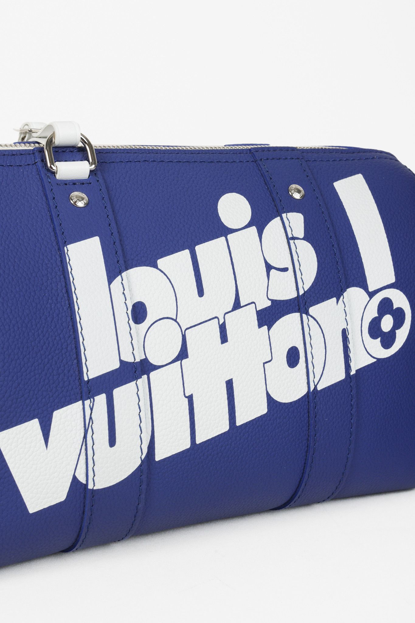 Louis Vuitton Louis Vuitton 2021 City Keepall Everyday Blue Crossbody Size 28 - 11 Thumbnail