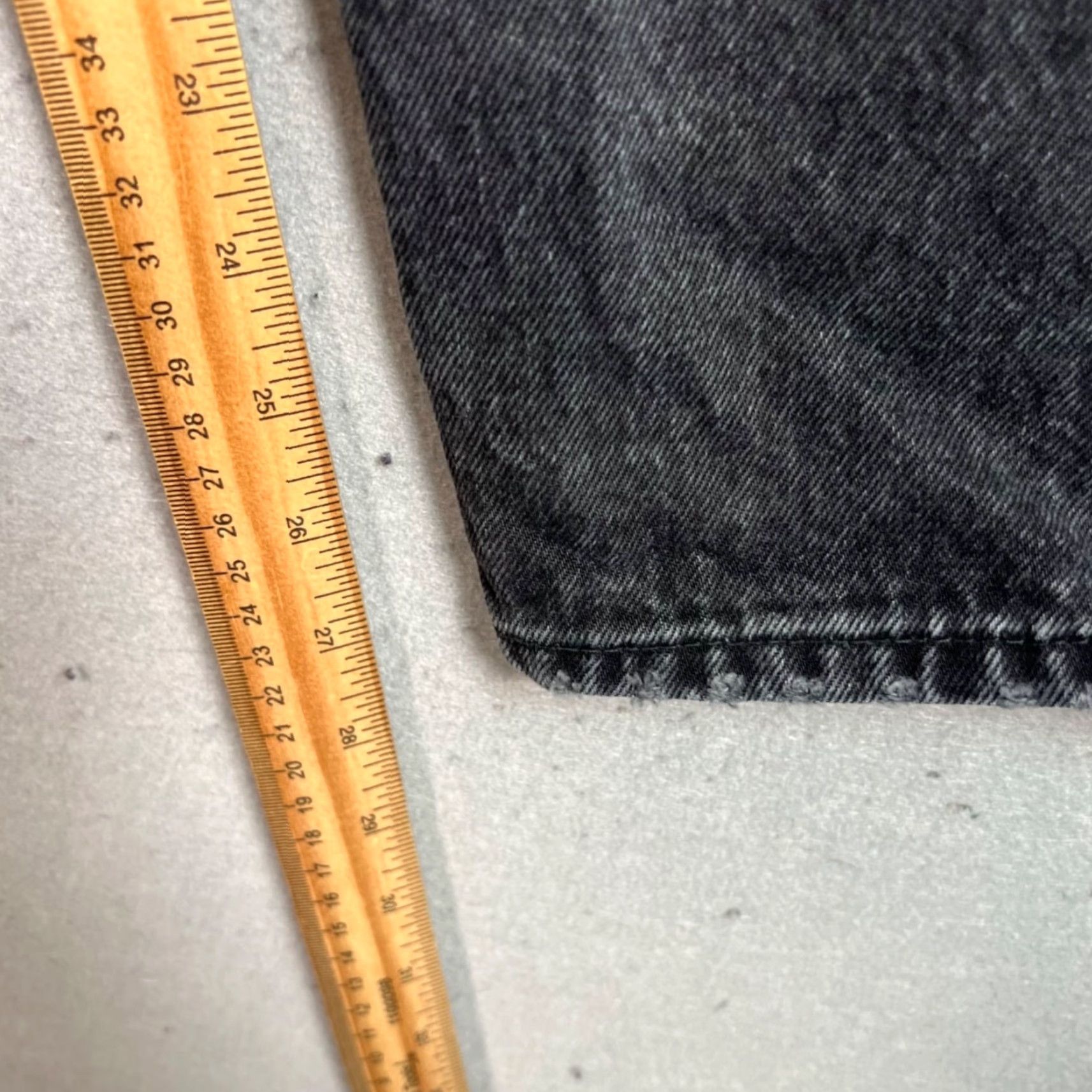 Zara Zara Jeans Women Black High-Waisted Distressed Mom 6 Denim Cotton 5-Pocket Design Vintage No Size 28" / US 6 / IT 42 - 7 Thumbnail