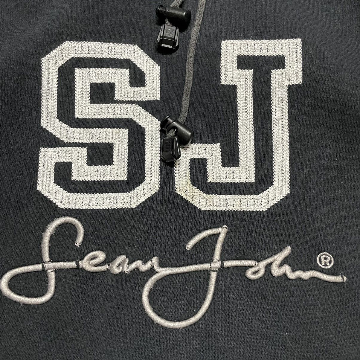 Sean John × Vintage Vintage Sean John Distressed Pullover Hoodie Size US XXL / EU 58 / 5 - 4 Thumbnail