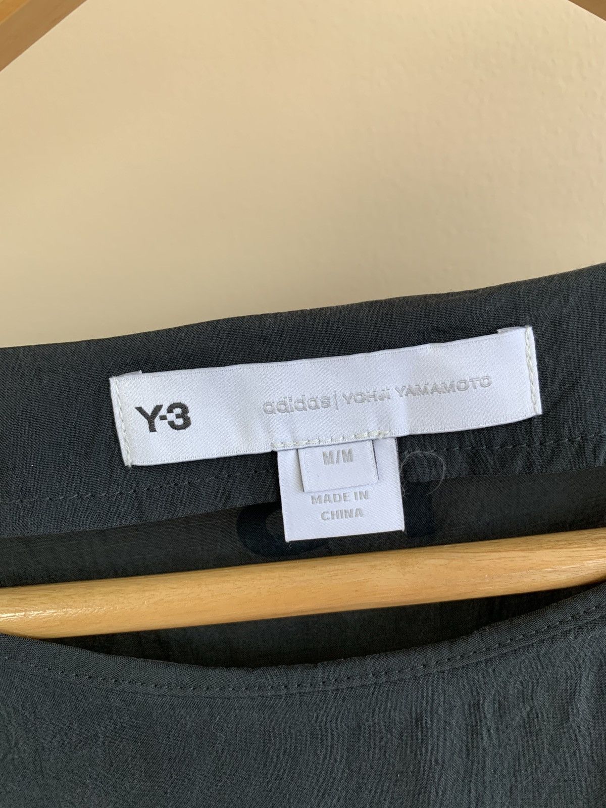 Y-3 Y-3 Black Sanded Cupro Tee Dress Size M / US 6-8 / IT 42-44 - 8 Thumbnail