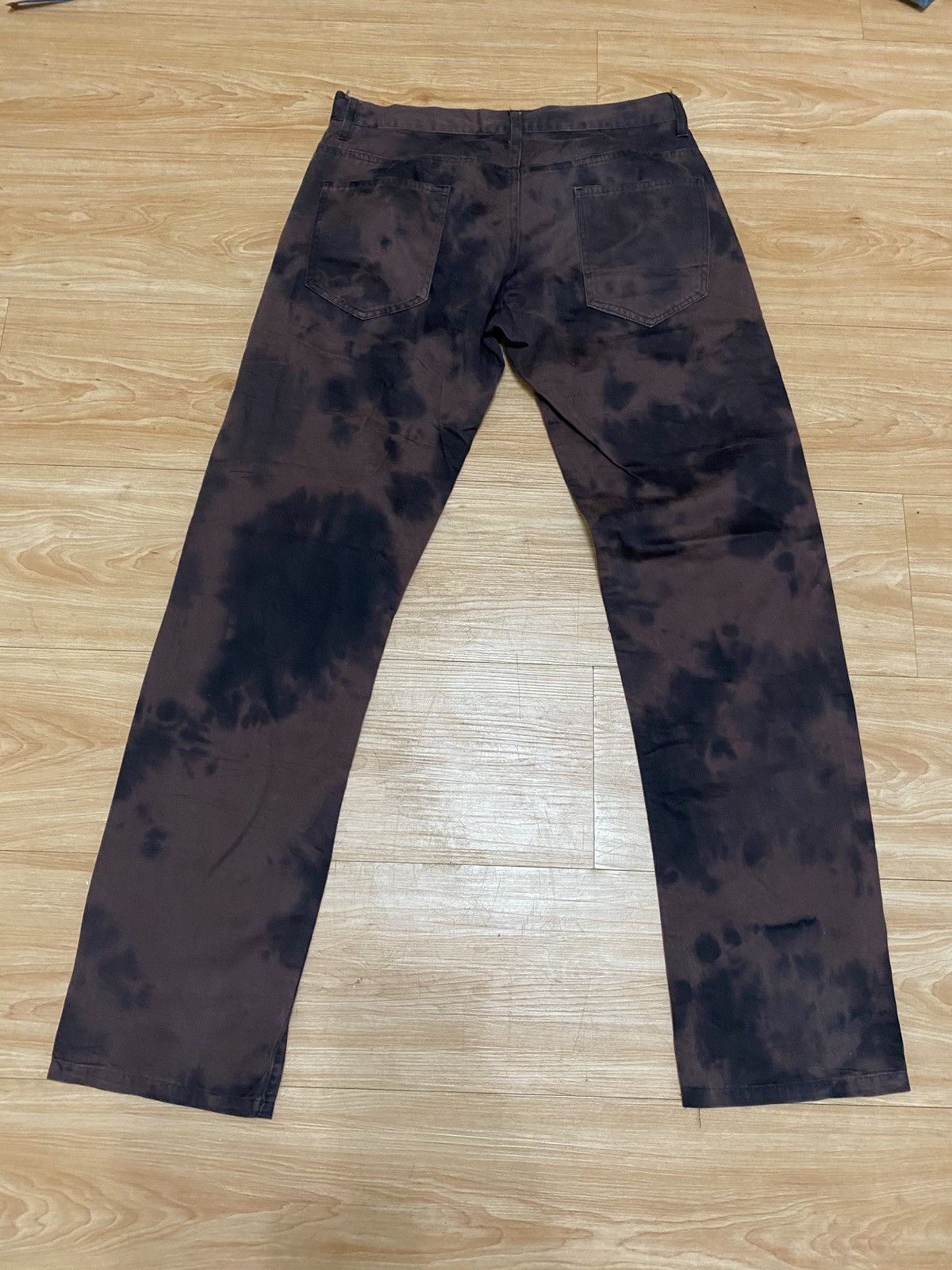Japanese Brand Acid wash punk design Japanese brand very rare Size US 30 / EU 46 - 6 Thumbnail