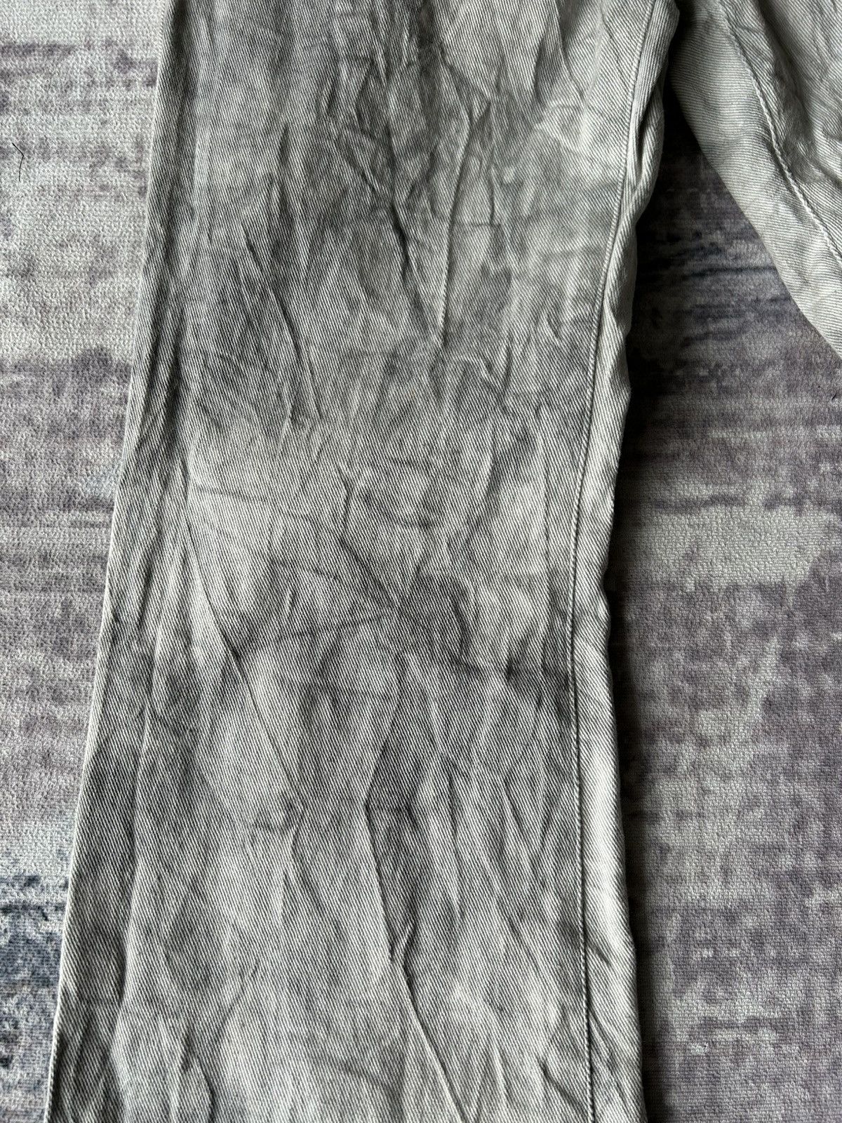 Tornado Mart Tornado Mart Punk Flared Wrinkled Pants Size US 30 / EU 46 - 9 Thumbnail