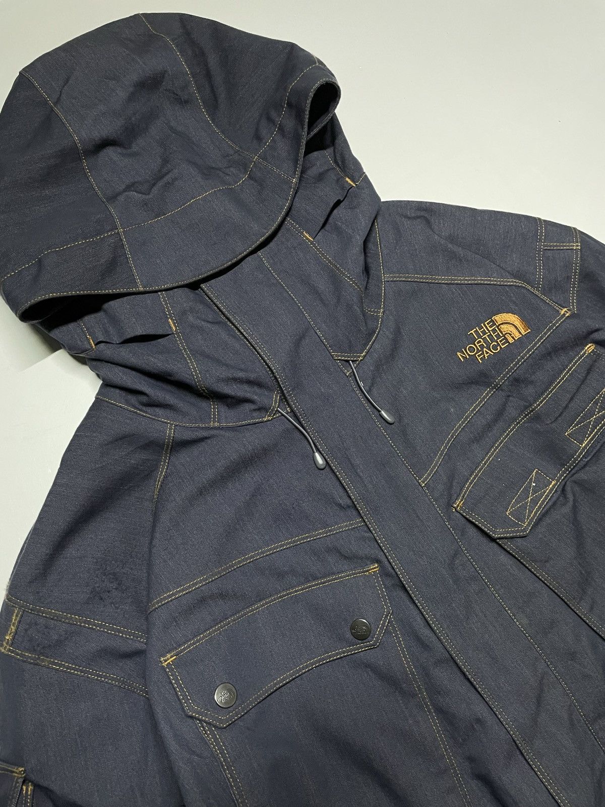 The North Face The North Face Hyvent Denim Outdoor gropcore jacket Size US XL / EU 56 / 4 - 9 Thumbnail