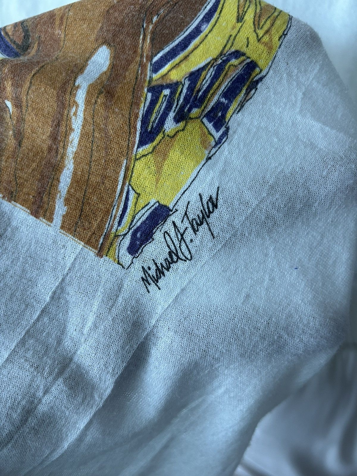 Vintage A Salute to Kareem Vintage T Shirt 80’ Size US XL / EU 56 / 4 - 5 Thumbnail