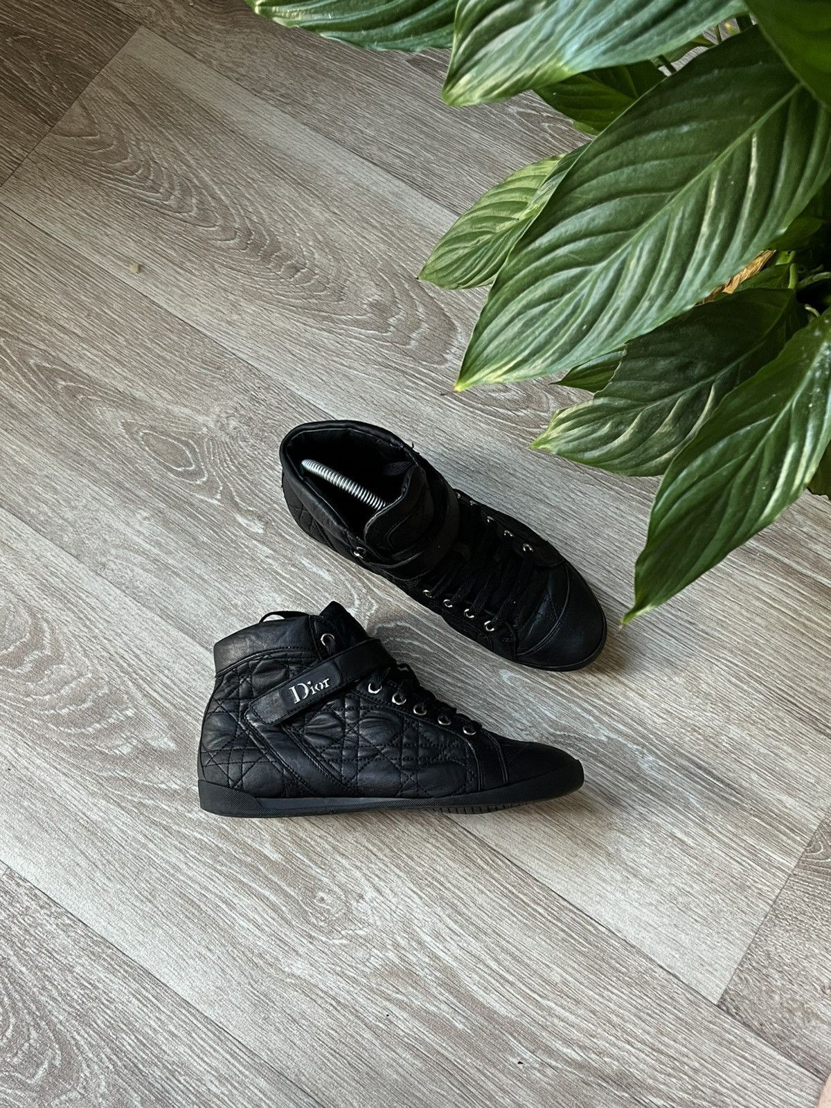 Dior Dior Quilted Leather Sneakers – Authentic Size US 7.5 / IT 37.5 - 1 Thumbnail