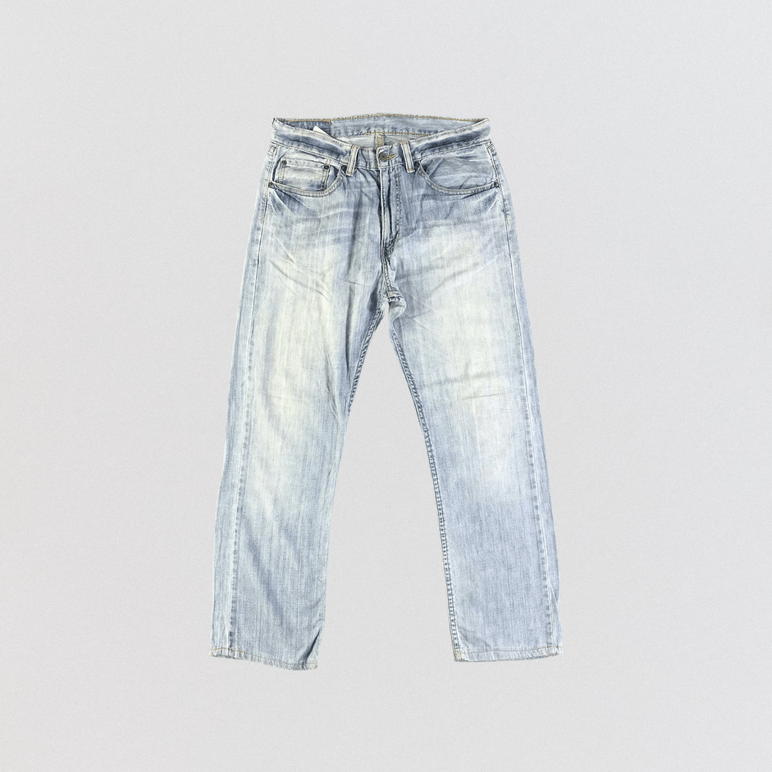 Levi's × Vintage Vintage Light Wash Levis 505 Jeans-JM3210 Size US 33 - 1 Thumbnail