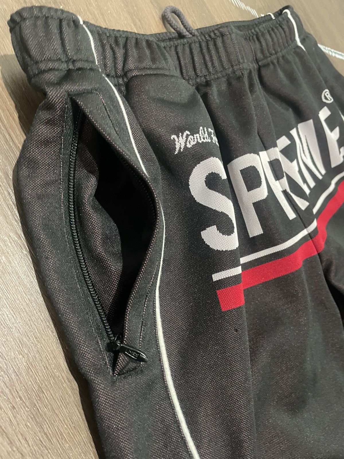 Supreme Supreme World Famous track jacquard track pants Size US 30 / EU 46 - 4 Thumbnail