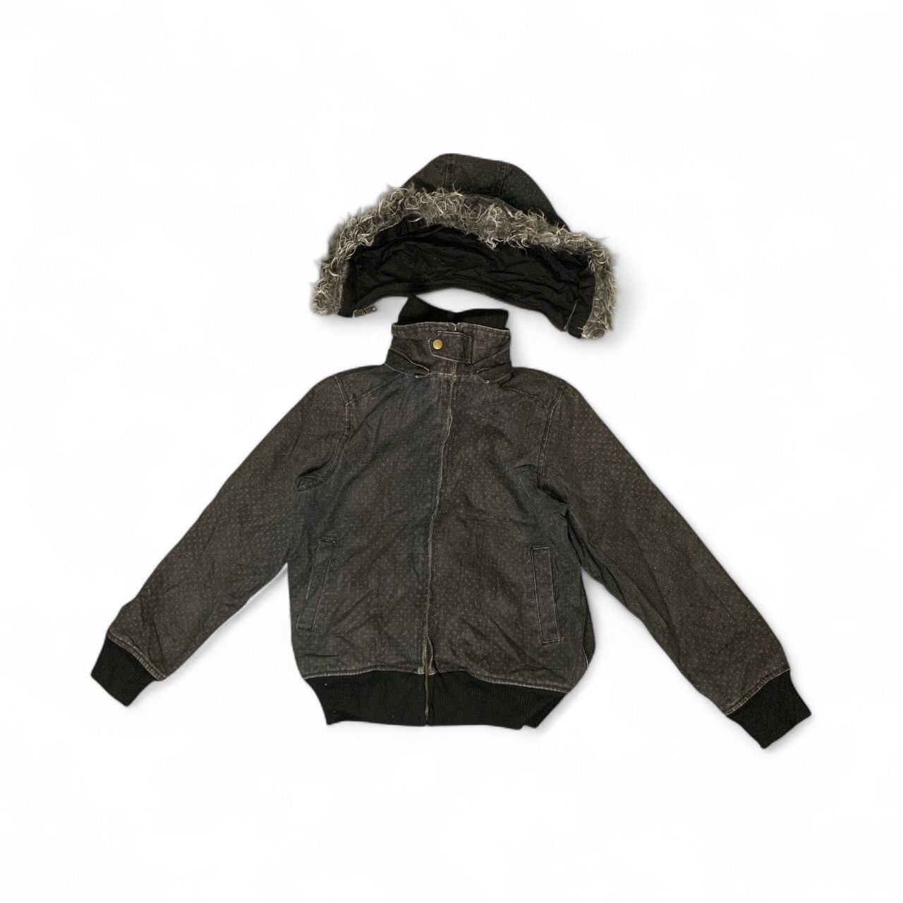 Japanese Brand Rare Design Unbrand Soft Denim Hoodie Jackets Size M / US 6-8 / IT 42-44 - 6 Thumbnail