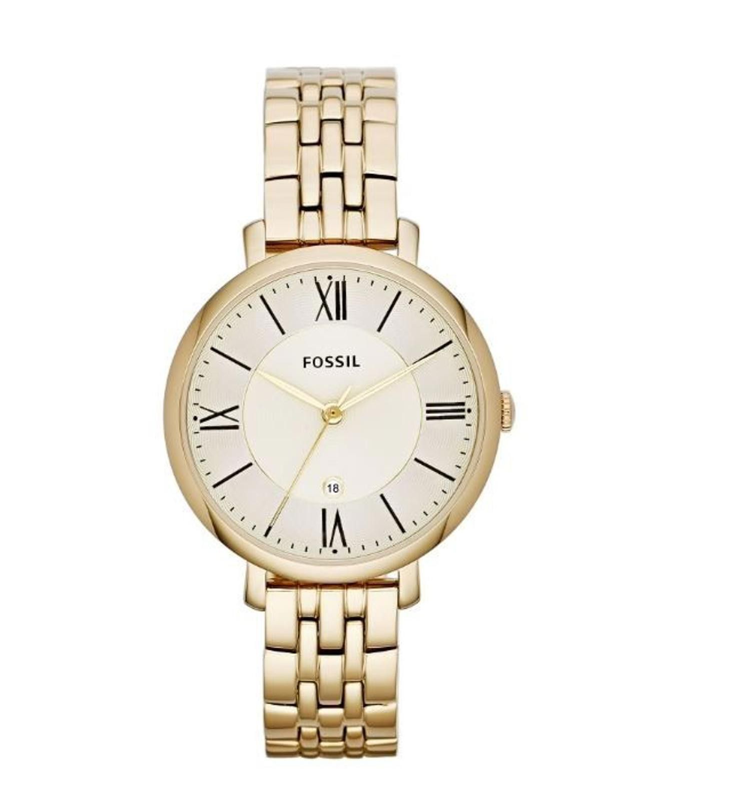 Fossil Fossil Womens Jacqueline Quartz Stainless Steel Watch Size ONE SIZE - 1 Thumbnail