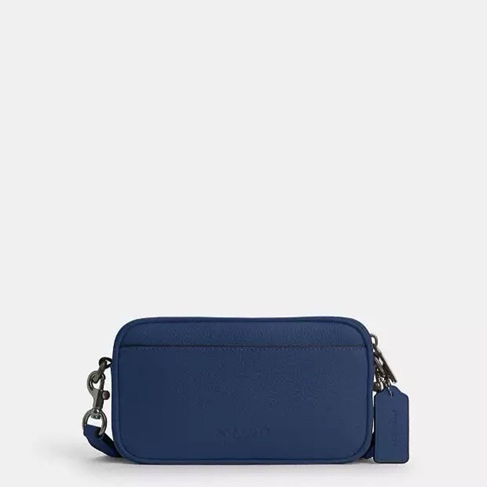 バッグ COACH Leather Navy Blue Crossbody Bag Coach NWT COACH Men's Jayden Crossbody CR179 Leather Deep Blue