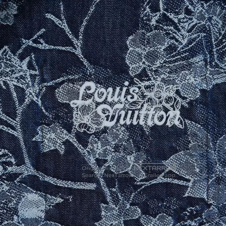Louis Vuitton Louis Vuitton 24 Fall/Winter New Black Plant Print Full Pr Size US XL / EU 56 / 4 - 3 Thumbnail