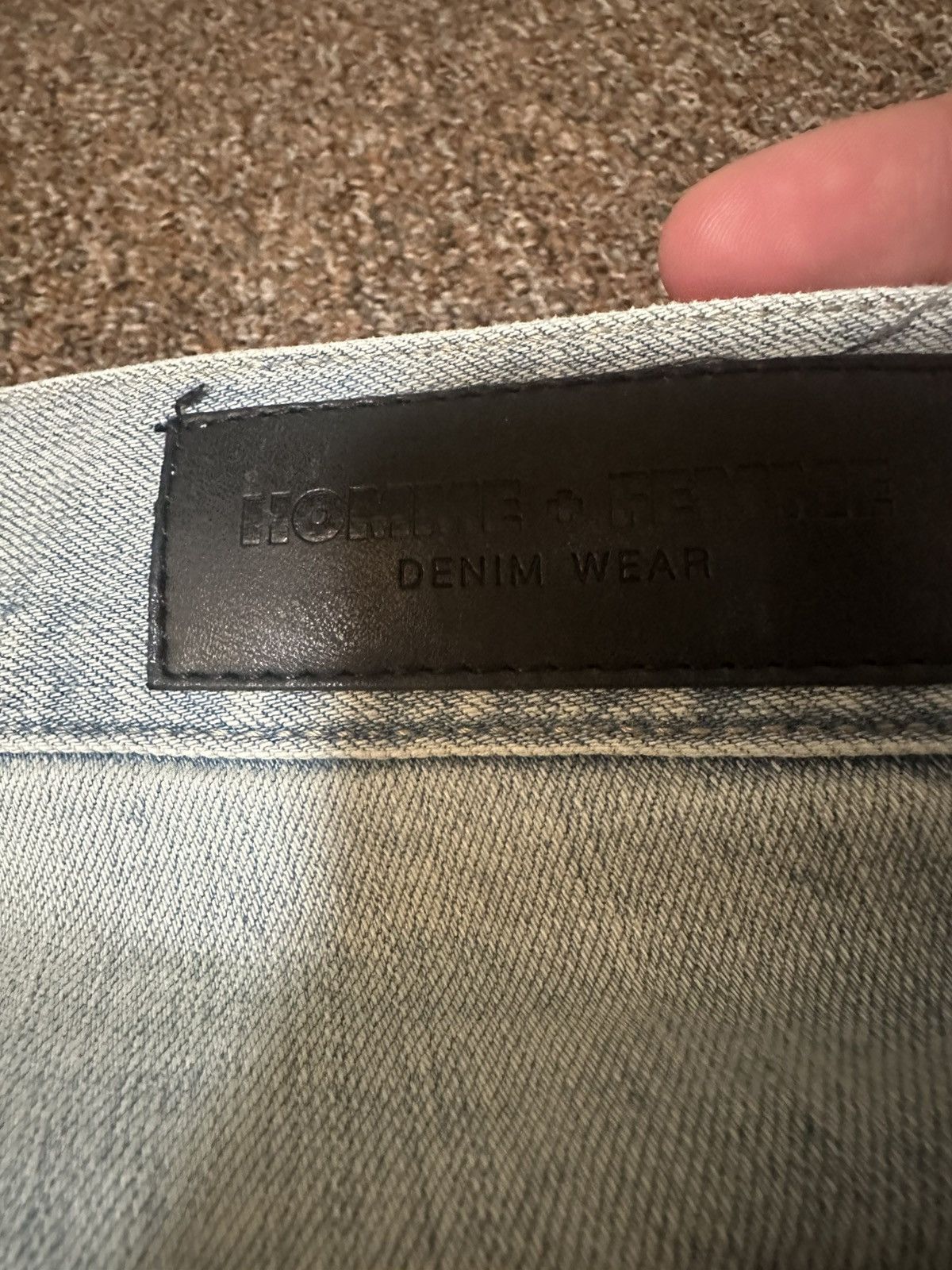 Homme + Femme La Blue Homme Femme Jeans Size US 32 / EU 48 - 4 Thumbnail