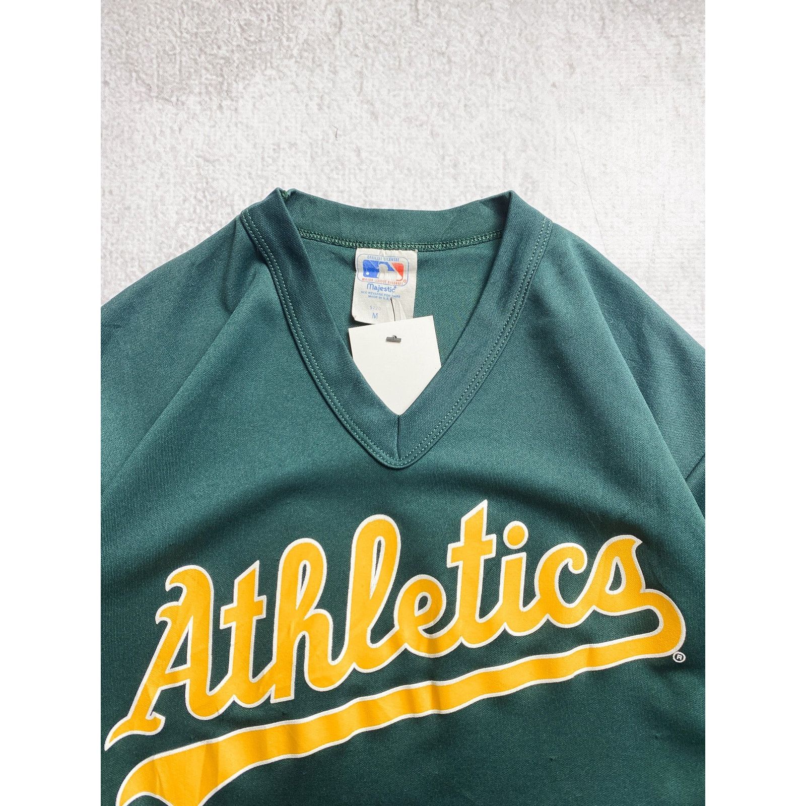 MLB Vintage 90s MLB Green Jersey Shirt - Men's Medium Size US M / EU 48-50 / 2 - 3 Thumbnail
