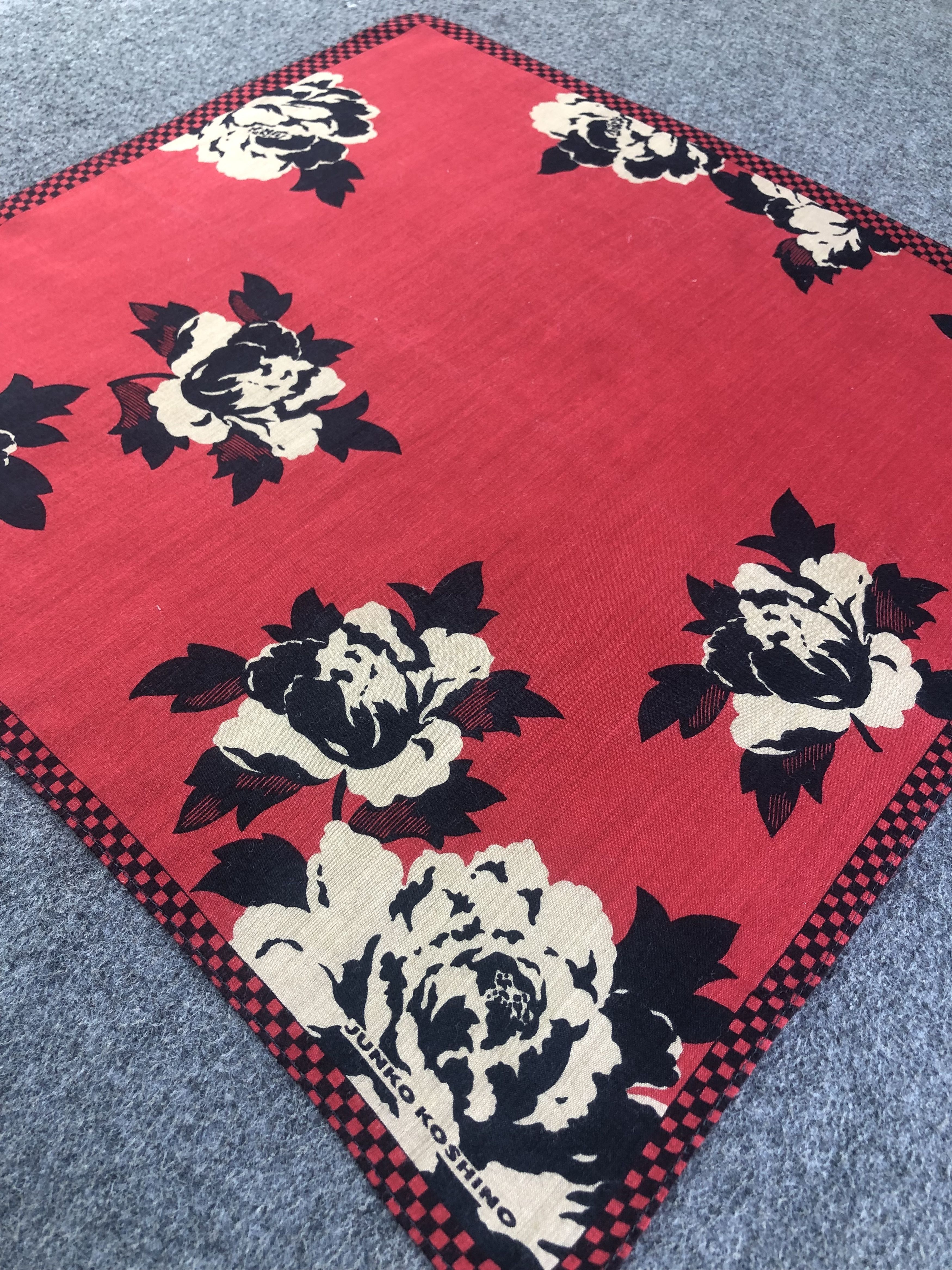 Mr. Junko Junko Koshino Handkerchief / Bandana / Neckerchief C445 Size ONE SIZE - 3 Thumbnail