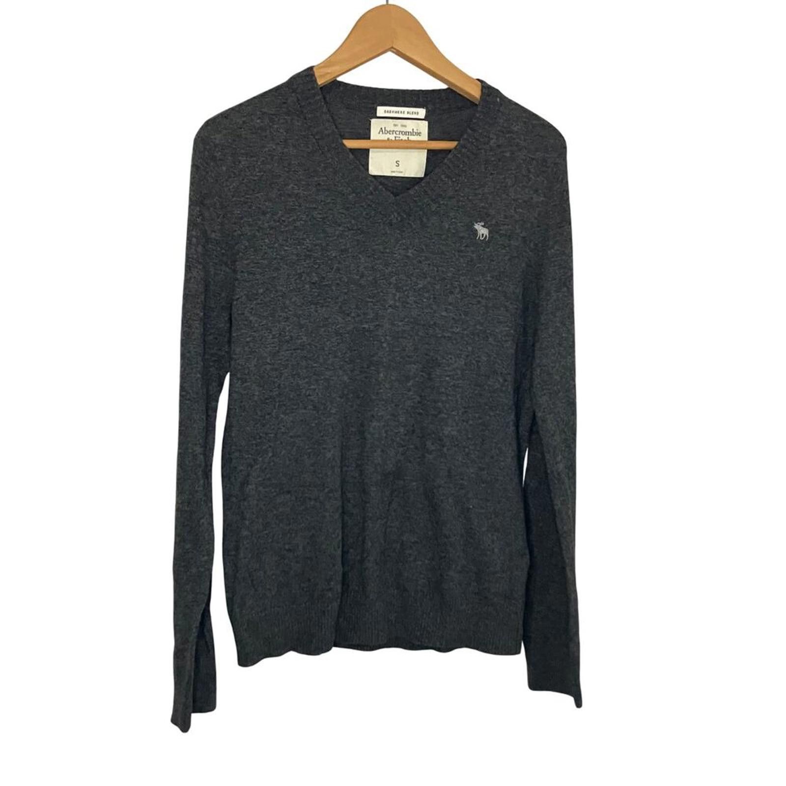 Abercrombie & Fitch Abercrombie & Fitch Charcoal Gray Cashmere Blend Size S Size US S / EU 44-46 / 1 - 2 Thumbnail