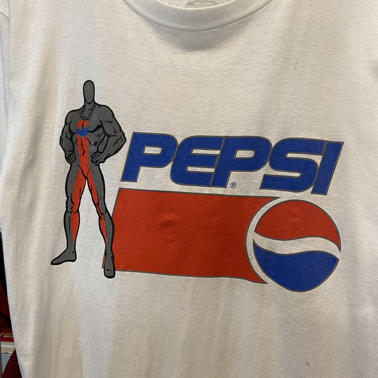 Coca Cola VINTAGE RARE‼️Pepsi Cola “Pepsi Man” Tee Size US M / EU 48-50 / 2 - 5 Thumbnail