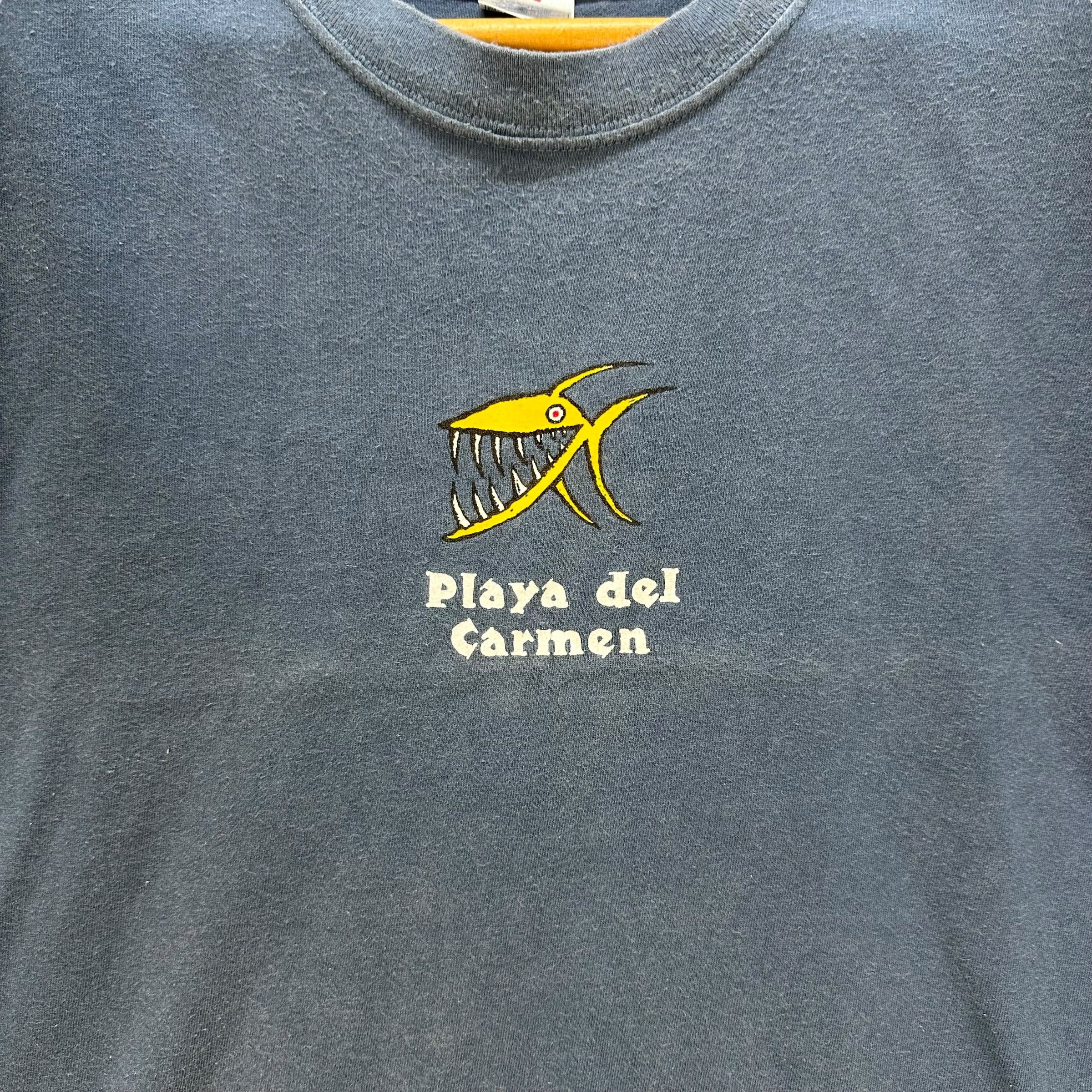 Vintage PLAYA DEL CARMEN MEXICO GRAPHIC TEES #8775-025 Size US XL / EU 56 / 4 - 5 Thumbnail
