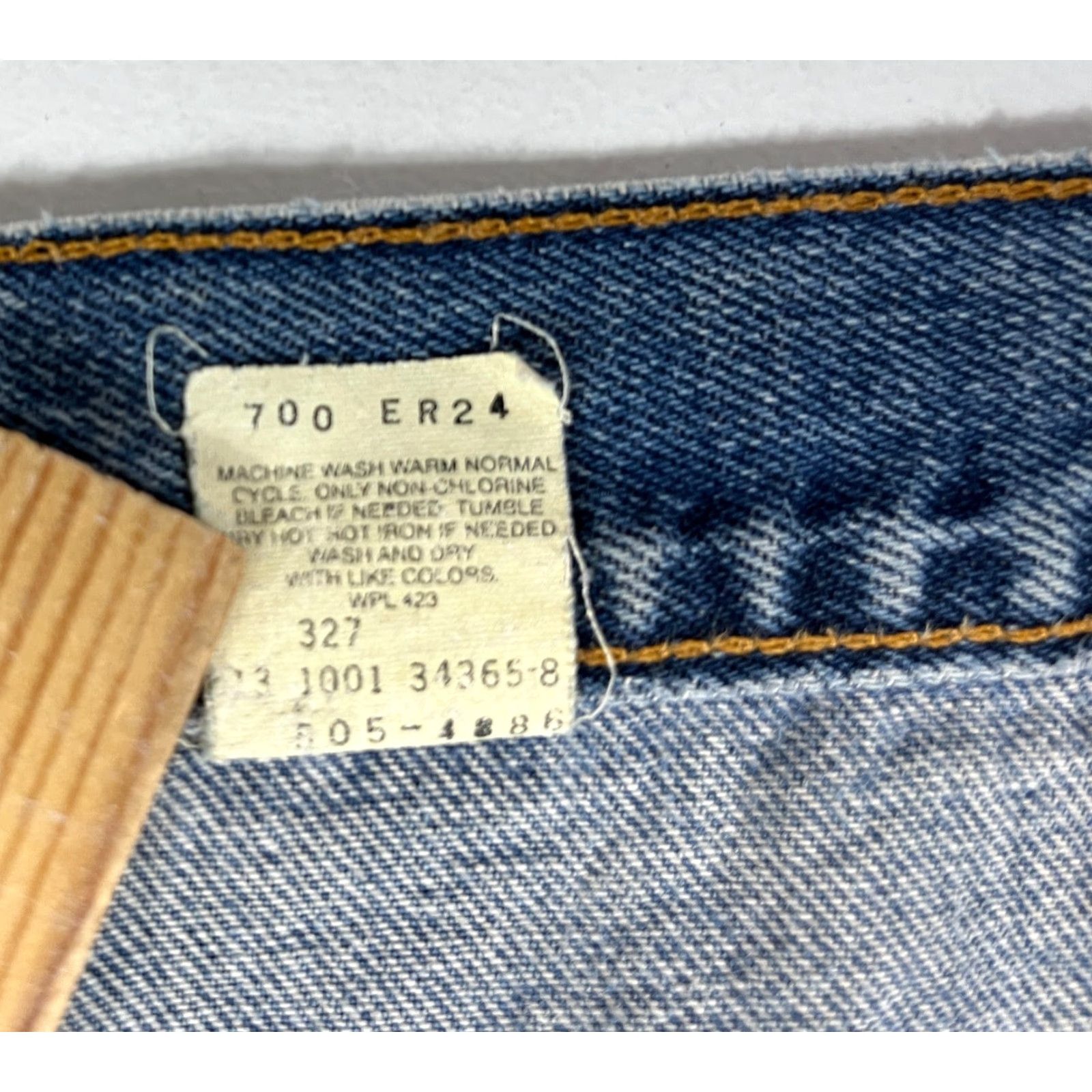 Levi's Levi's 505 Regular Fit Jeans Straight Made in USA Mens Blue 40x29.5 Denim Vintage Jeans for Men Size US 40 / EU 56 - 7 Thumbnail