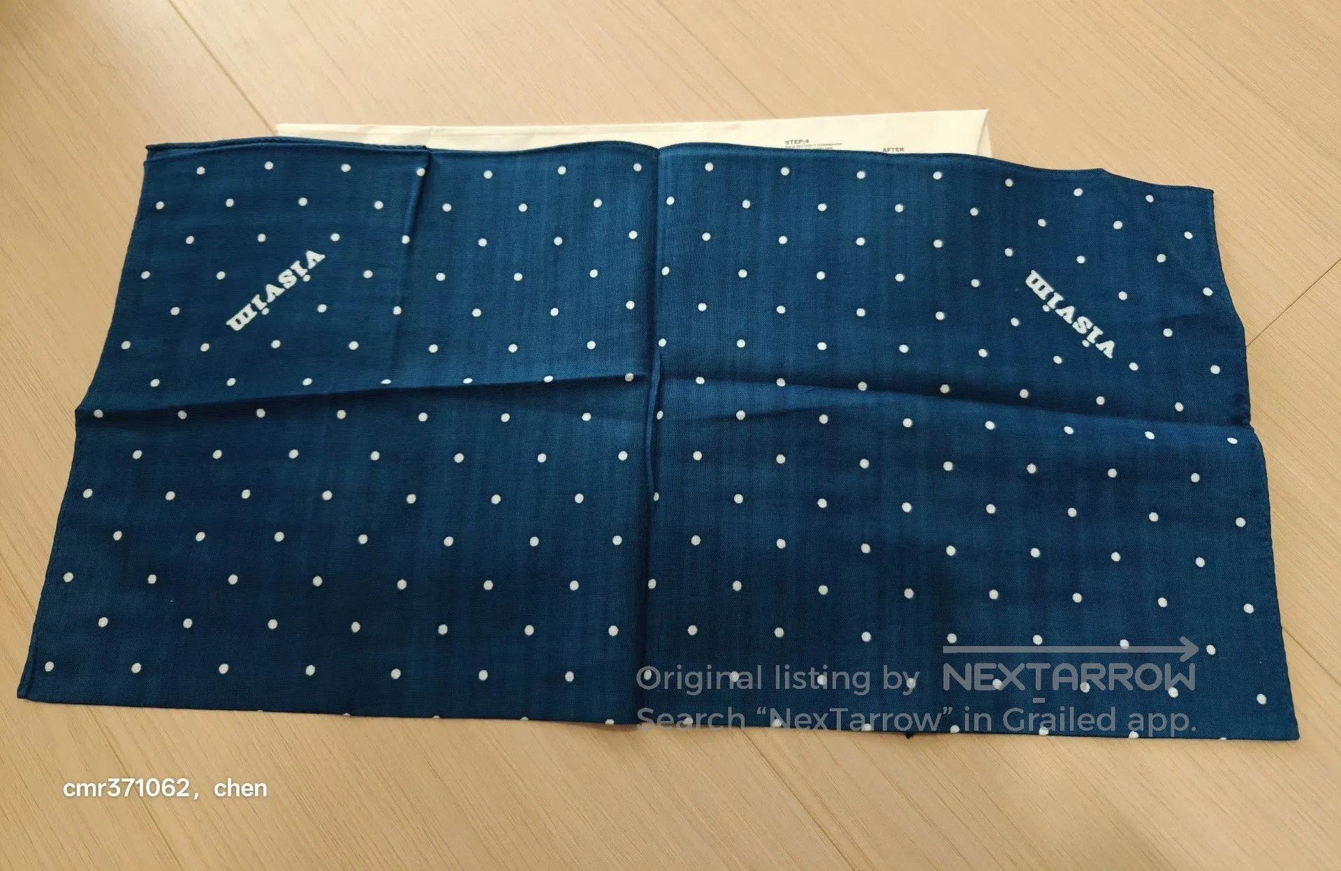 Visvim visvim Blue Polka Dot Bandana 50x50cm. Size ONE SIZE - 4 Thumbnail