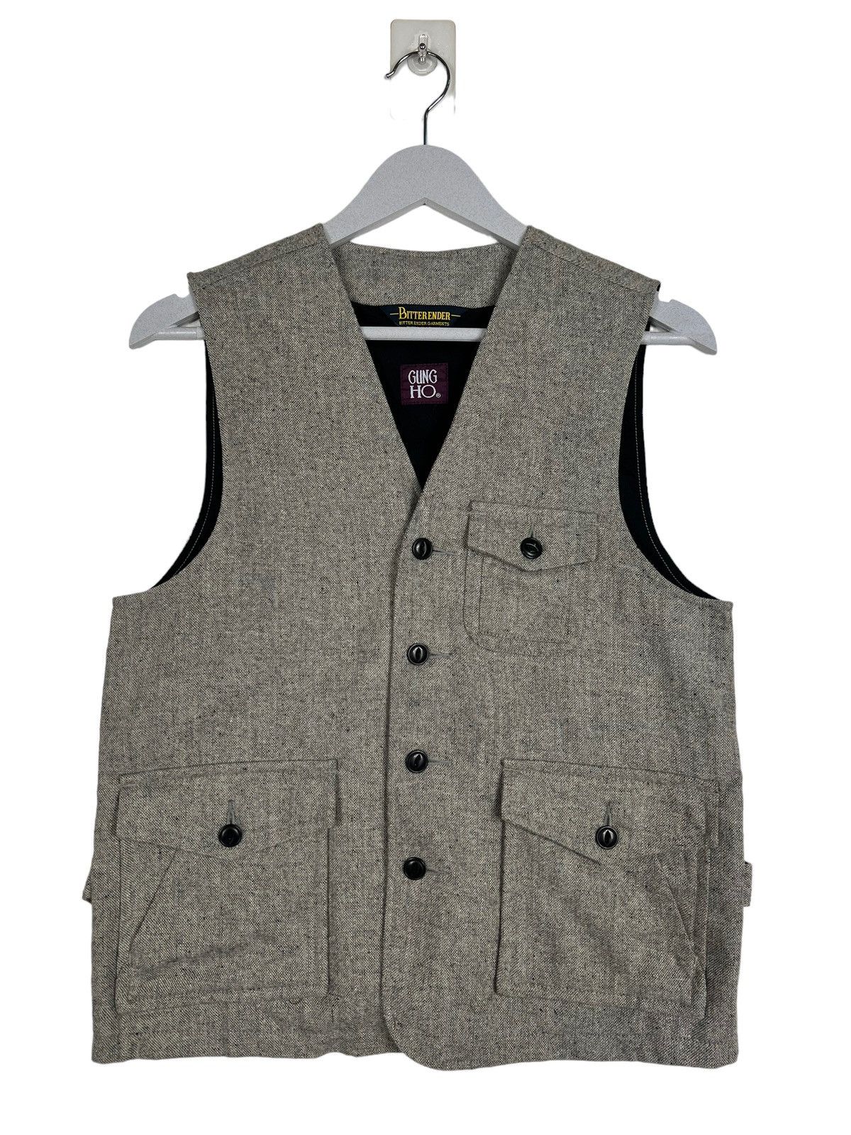 Japanese Brand 🔥 BITTER ENDER x GUNG HO GARMENT VEST TANK TOP Size US M / EU 48-50 / 2 - 1 Thumbnail