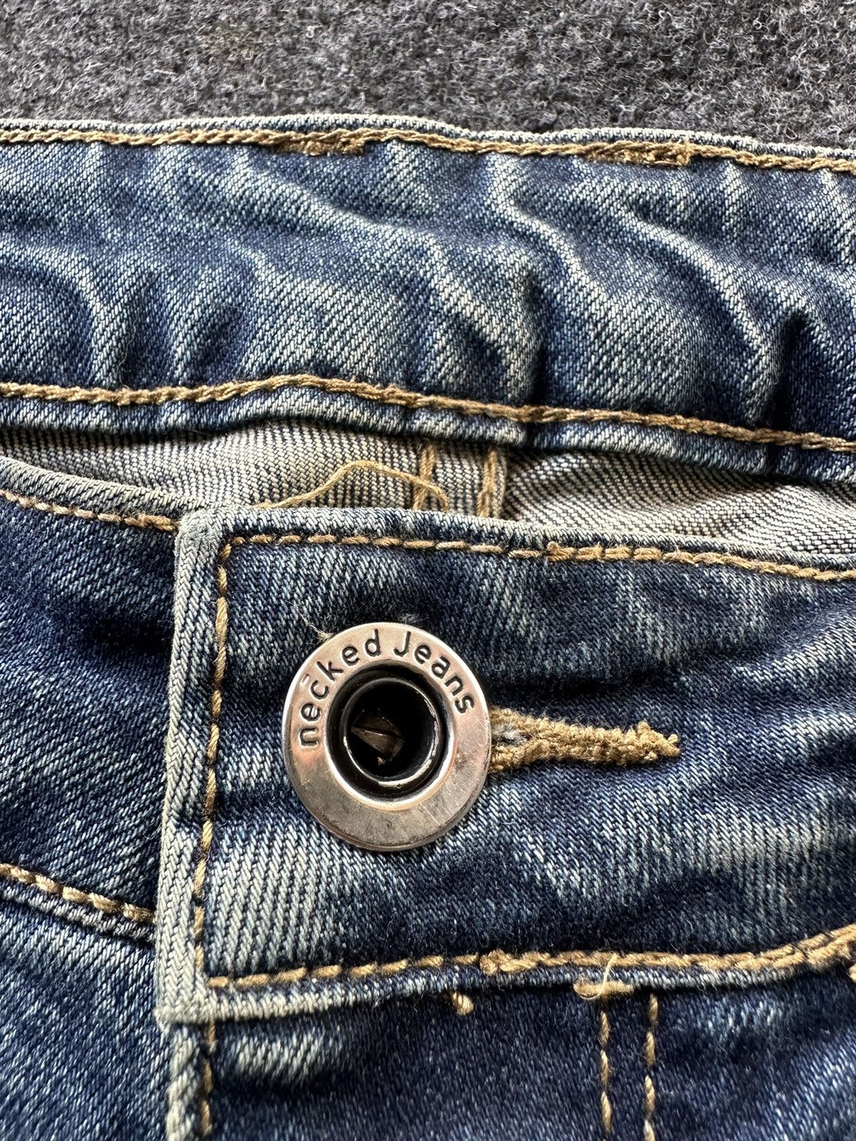 BUFFALO BOBS × Beauty Beast Necked Jeans Japan Distressed Size 32 D112 Size US 32 / EU 48 - 9 Thumbnail