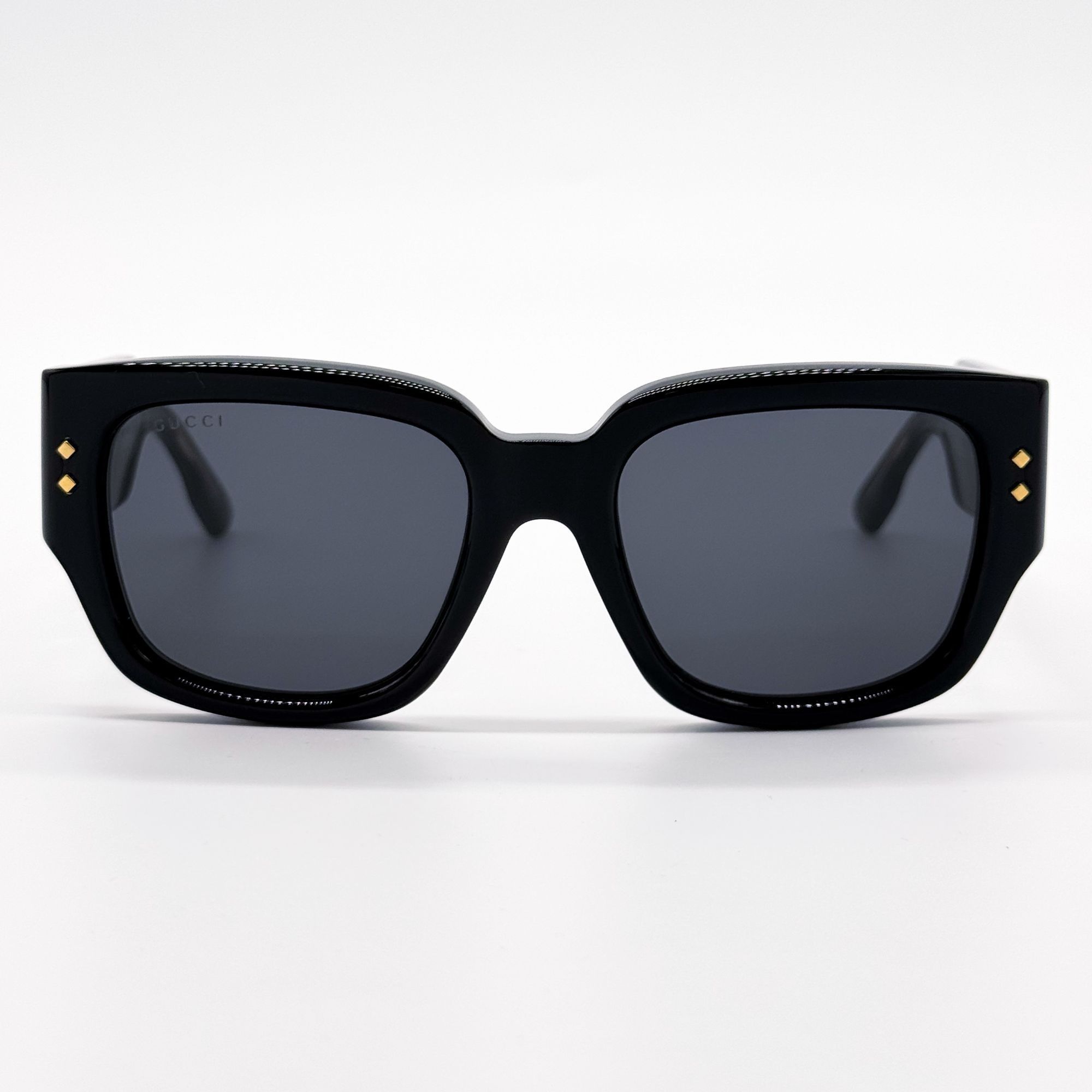 Gucci NEW GUCCI GG1261S 001 SUNGLASSES UNISEX BLACK/GRAY EYEWEAR Size ONE SIZE - 3 Thumbnail