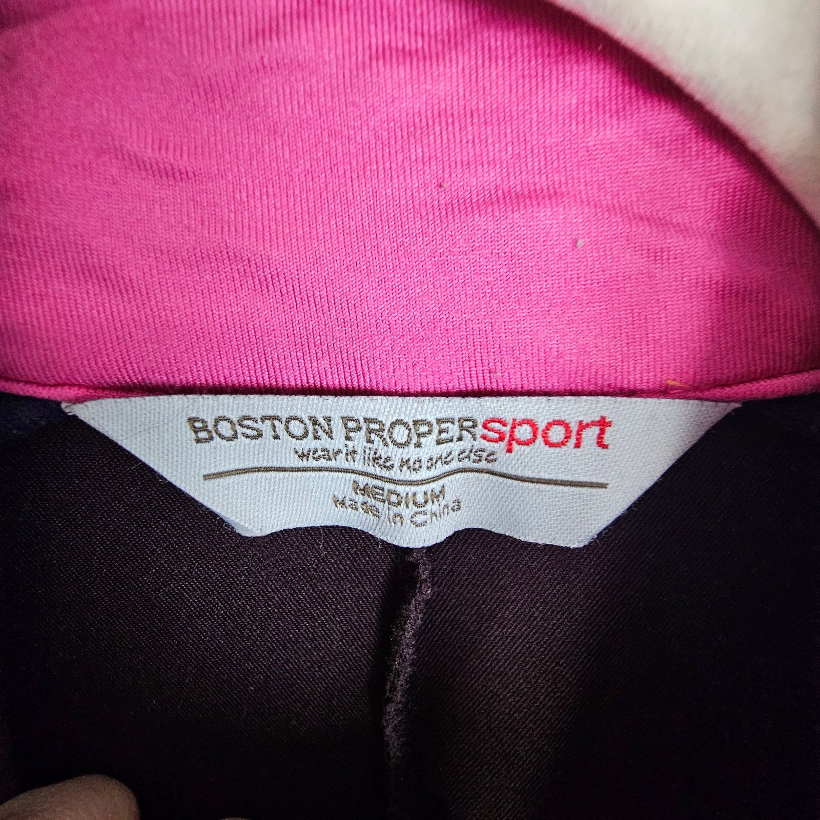 Boston Proper Boston Proper Sport Womens Full Zip Activewear Jacket Sz M Size M / US 6-8 / IT 42-44 - 9 Thumbnail