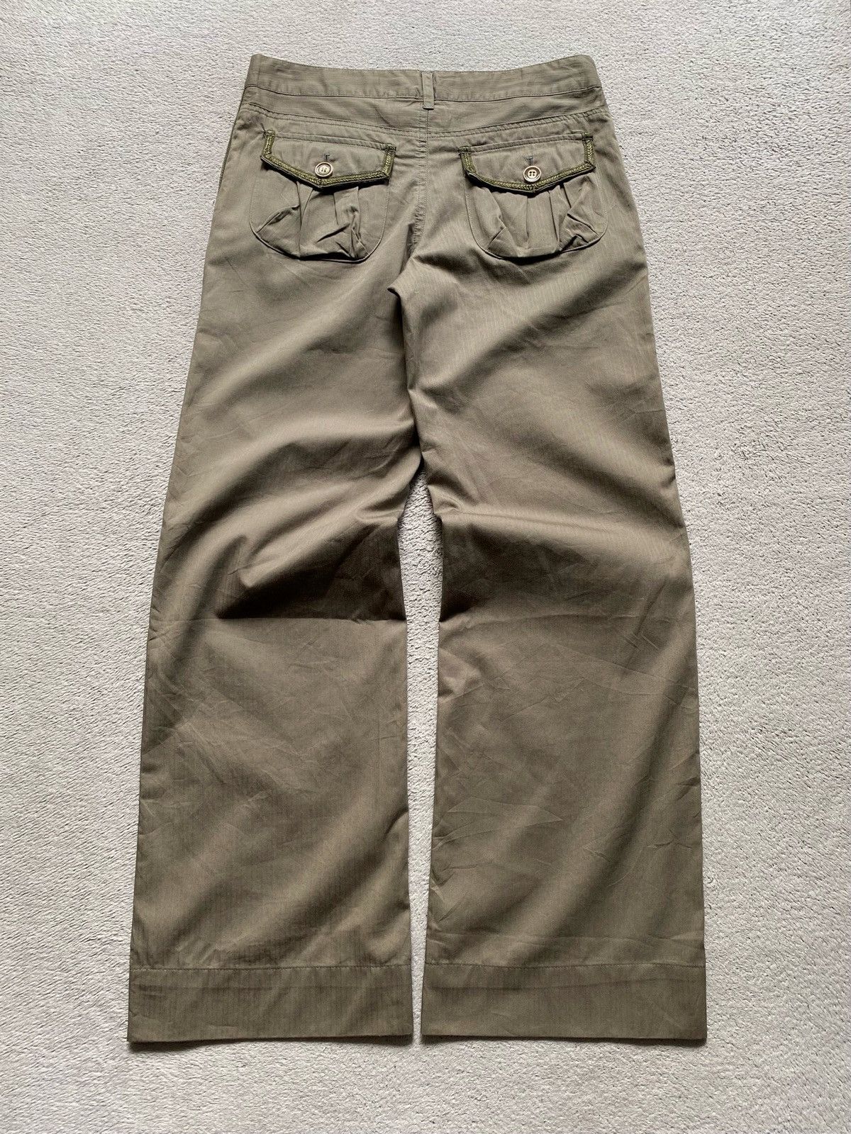 Le Grande Bleu (L.G.B.) Tornado Mart Flare Pants Size US 30 / EU 46 - 2 Thumbnail