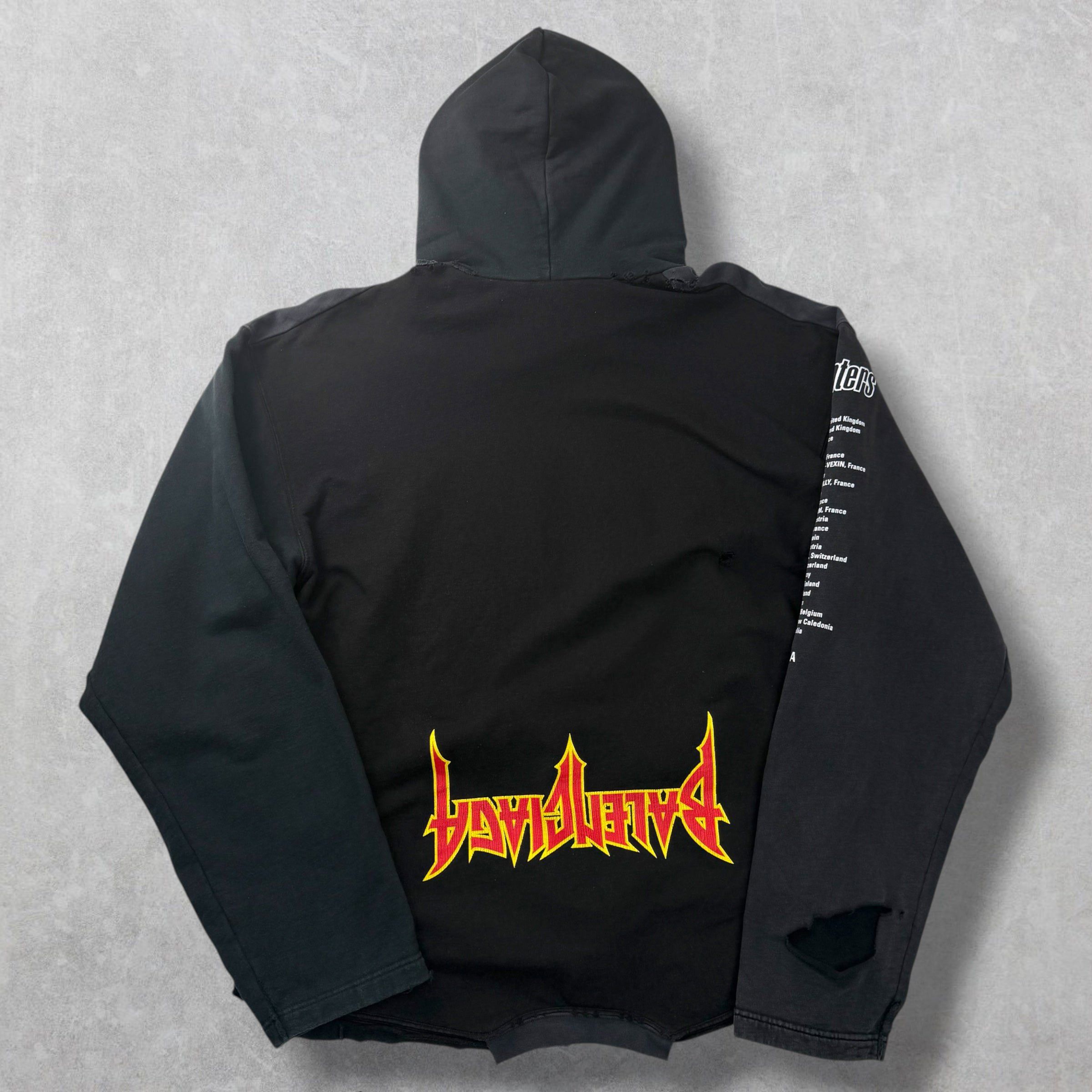 Balenciaga Balenciaga Upside Down SpeedHunters Hoodie 4 (XXL) Size US XXL / EU 58 / 5 - 2 Thumbnail