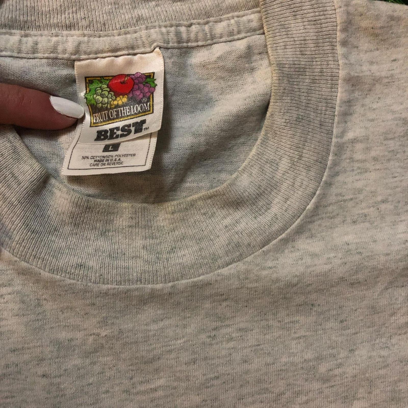 Gildan Men’s Light Grey ‘Southside Motorcycles’ Graphic Tee Size US L / EU 52-54 / 3 - 3 Thumbnail