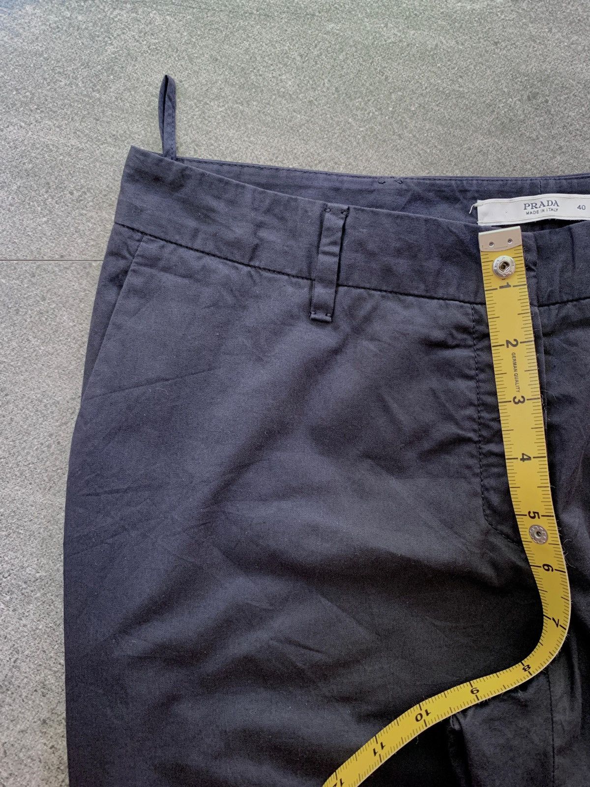 Prada FREE TAX! 2000s Flared Cropped Pants Size US 29 - 14 Thumbnail